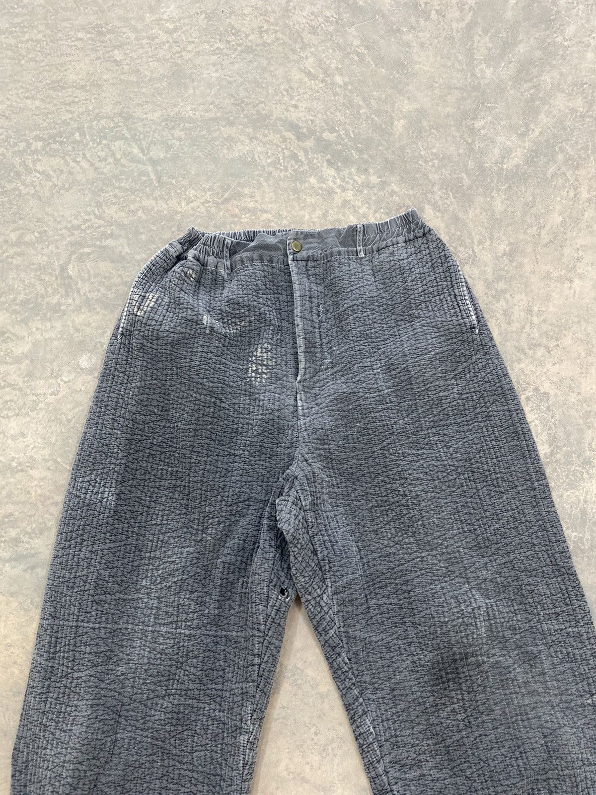 Japanese Brand × Vintage VINTAGE UNBRAND JAPAN SWEATPANT LIKE KAPITAL LGB 80s Size US 33 - 5 Thumbnail