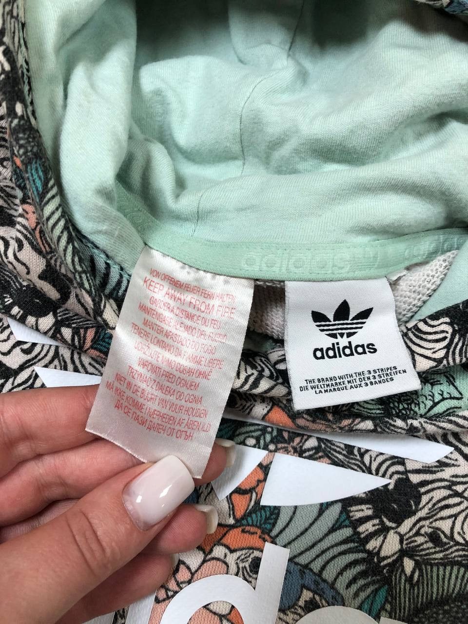 Adidas × Vintage 90’s RETRO Y2K BIG LOGO Y2K HOODIE Size M / US 6-8 / IT 42-44 - 4 Thumbnail