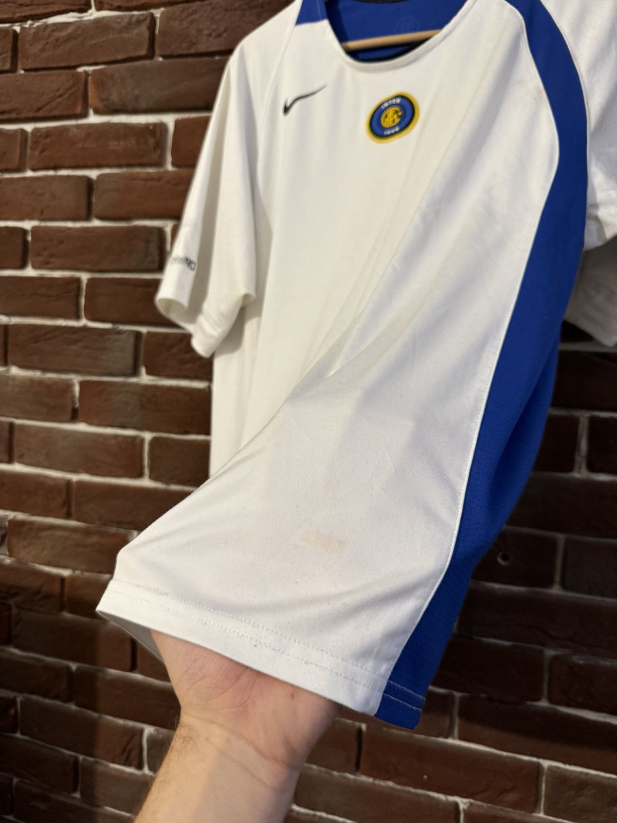 Nike Rare Vintage 00s Inter Mediolan Jersey Nike Swoosh Soccer Size US M / EU 48-50 / 2 - 9 Thumbnail