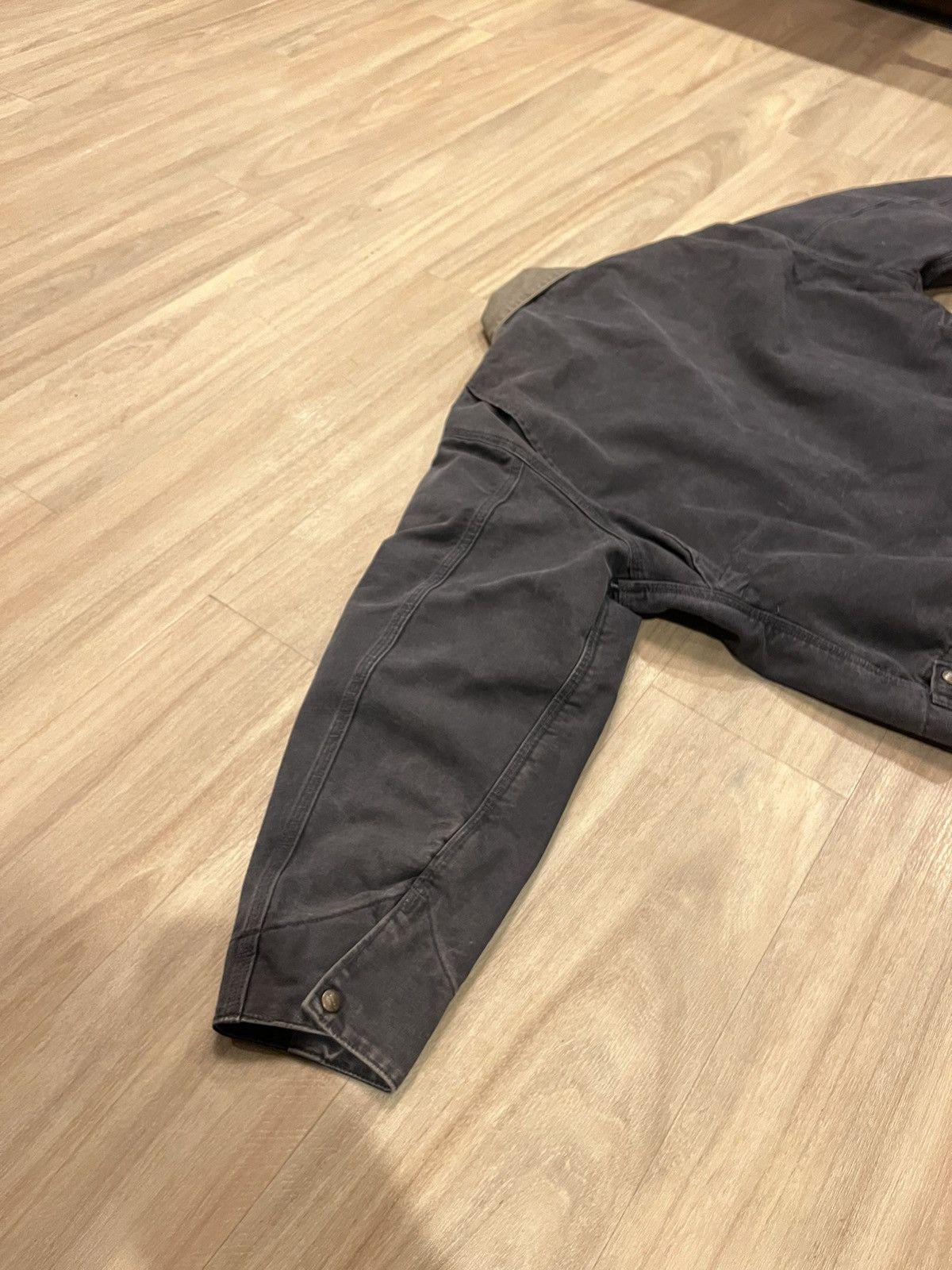 Carhartt Vintage J97 PTL Faded Grey Carhartt Detroit Jacket Size L Size US XXL / EU 58 / 5 - 10 Thumbnail