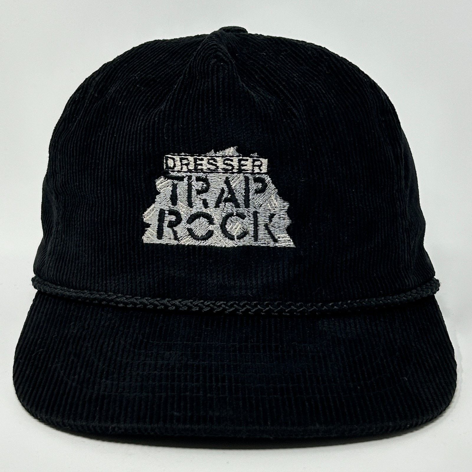 Vintage Vintage Dresser Trap Rock Hat Baseball Cap Wisconsin Black Size ONE SIZE - 1 Thumbnail