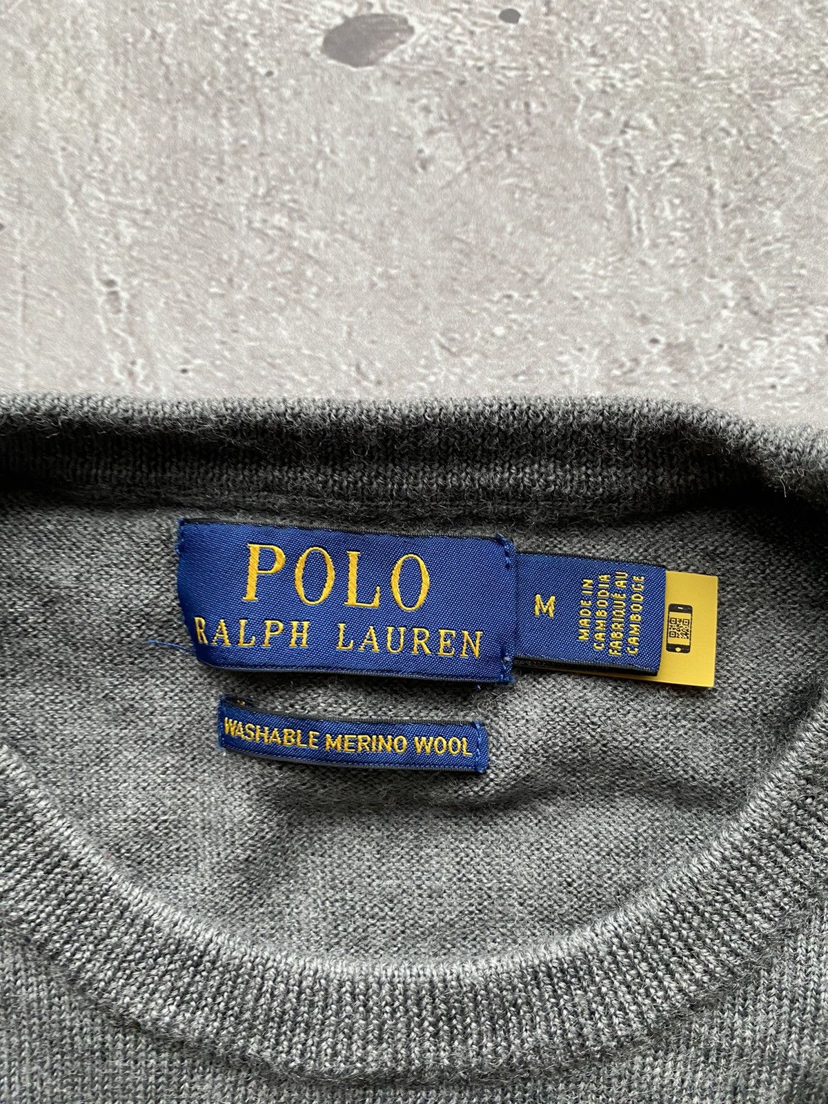 Polo Ralph Lauren Awesome Polo Ralph Lauren Y2K Washable Merino Wool Sweater Size US M / EU 48-50 / 2 - 4 Thumbnail