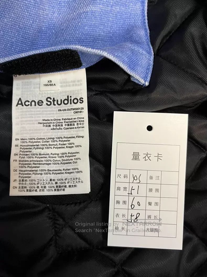 Acne Studios Acne Studios Face Expression Quilted Loose Fit Single Brea Size US XS / EU 42 / 0 - 4 Thumbnail