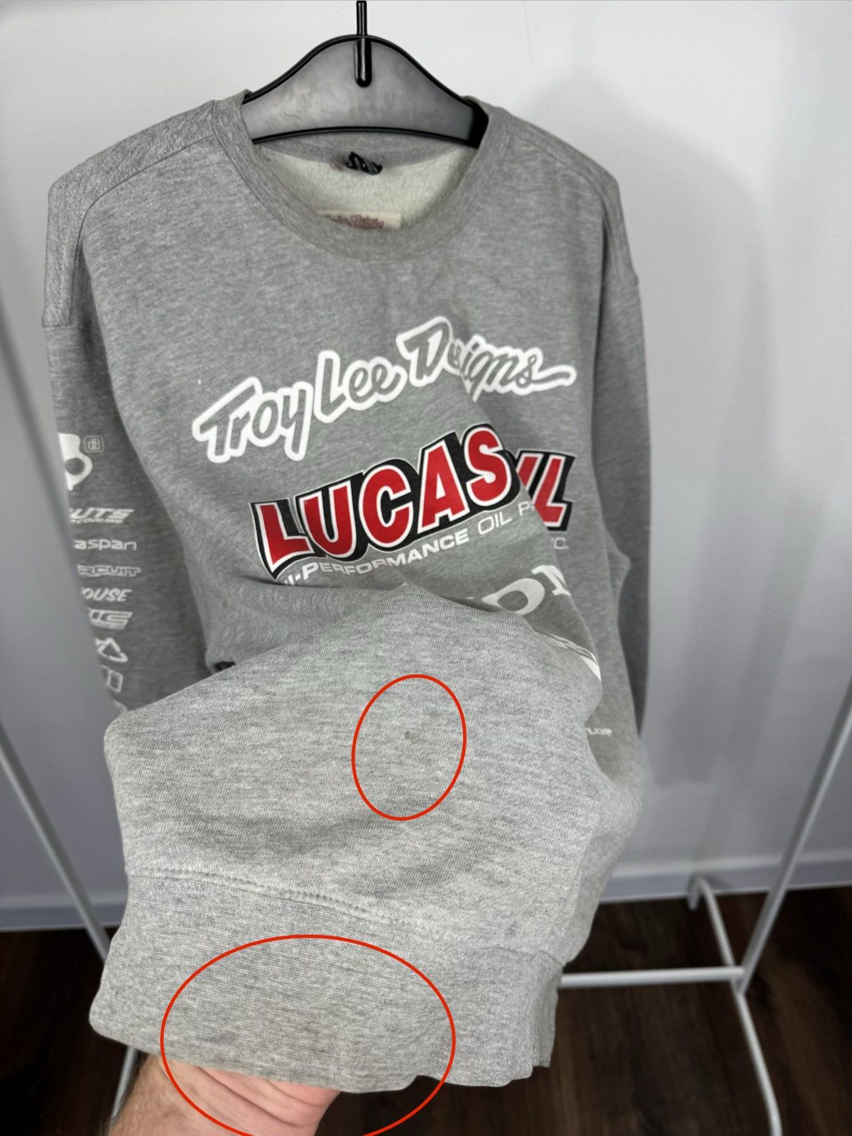 Other Troy Lee Designs Lucas Honda Racing Crewneck Sweatshirt M Size US M / EU 48-50 / 2 - 7 Thumbnail