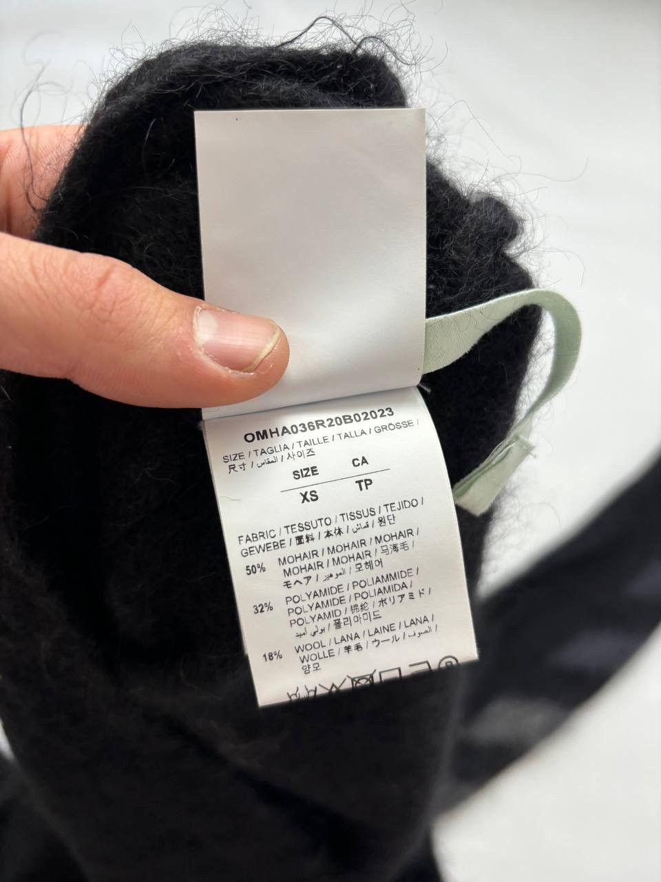 Off-White Off White Mohair Knit sweater Size US M / EU 48-50 / 2 - 9 Thumbnail