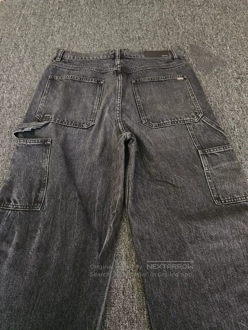 Amiri Amiri Wide Leg Work Denim Pants Size US 29 - 4 Thumbnail