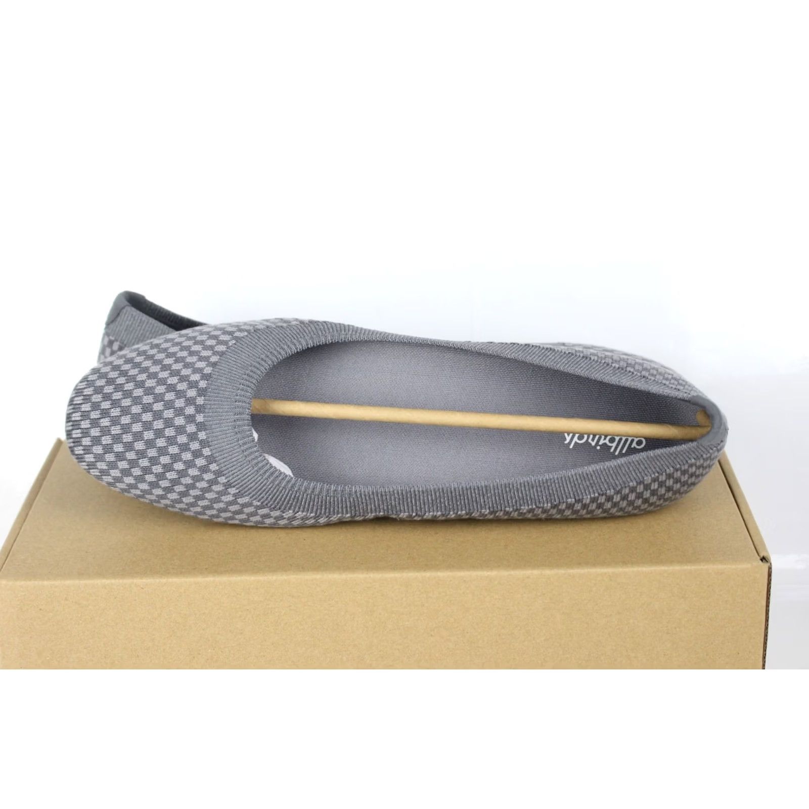 Allbirds Allbirds Women's Tree Breezer Knit Pack Ballet Flats 10.5 Stormy Grey Stormy Grey Ballet Flats Womens 10.5 Stormy Grey No Box Size US 11 / IT 41 - 3 Thumbnail