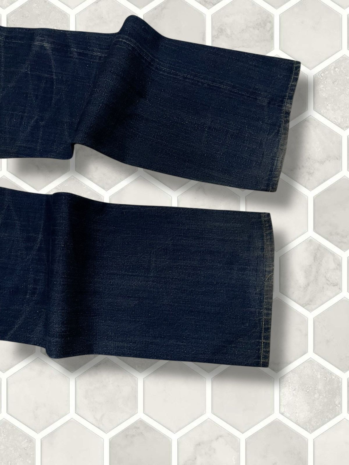 Sugar Cane Vintage Rare 1990s Japan Designer Sugar Cane Selvedge Denim Size US 27 - 13 Thumbnail