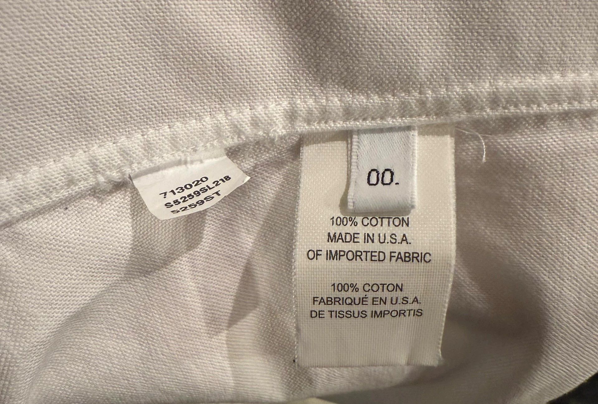 Thom Browne Thom Browne Classic 3-Color Placket White Oxford Shirt 00 Size US XXS / EU 40 - 5 Thumbnail