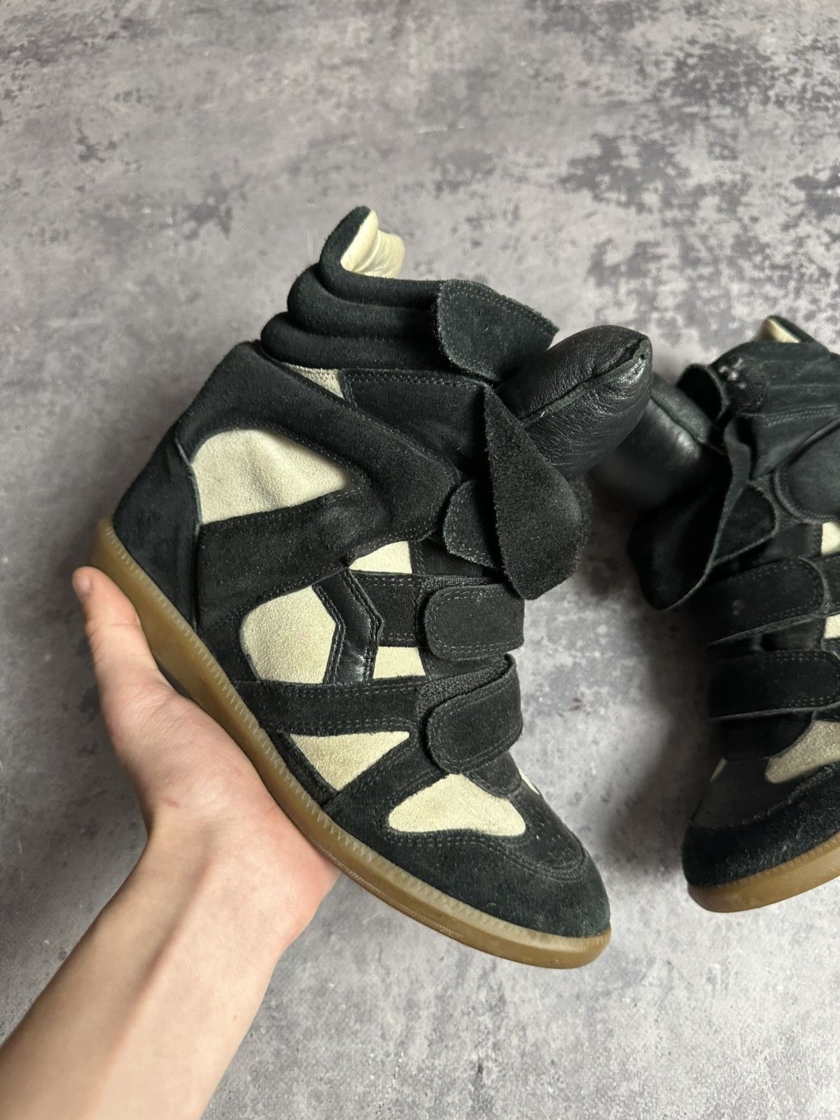 Isabel Marant Isabel Marant Bekett Classic Wedge Sneakers 39 size Size US 6.5 / IT 36.5 - 3 Thumbnail