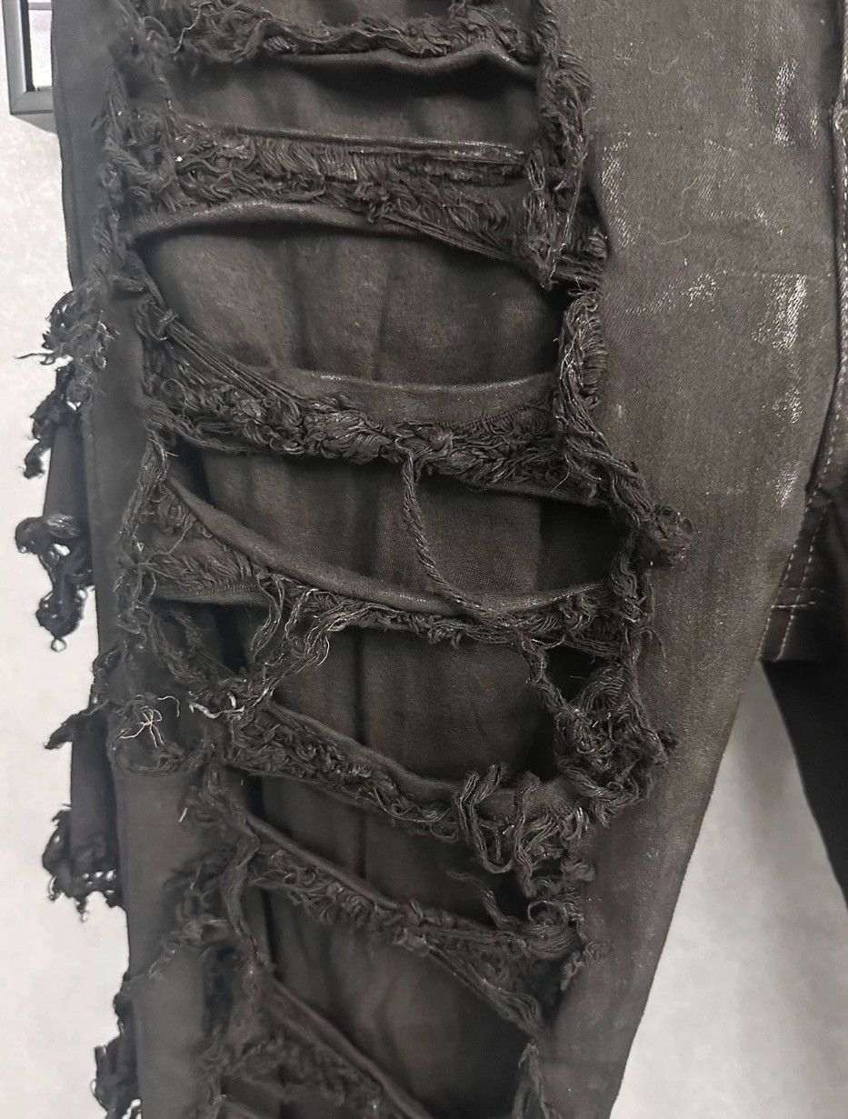 Rick Owens Rickowens brand new 22fw distressed wax surfac2412-Nextarrow Size US 33 - 3 Thumbnail