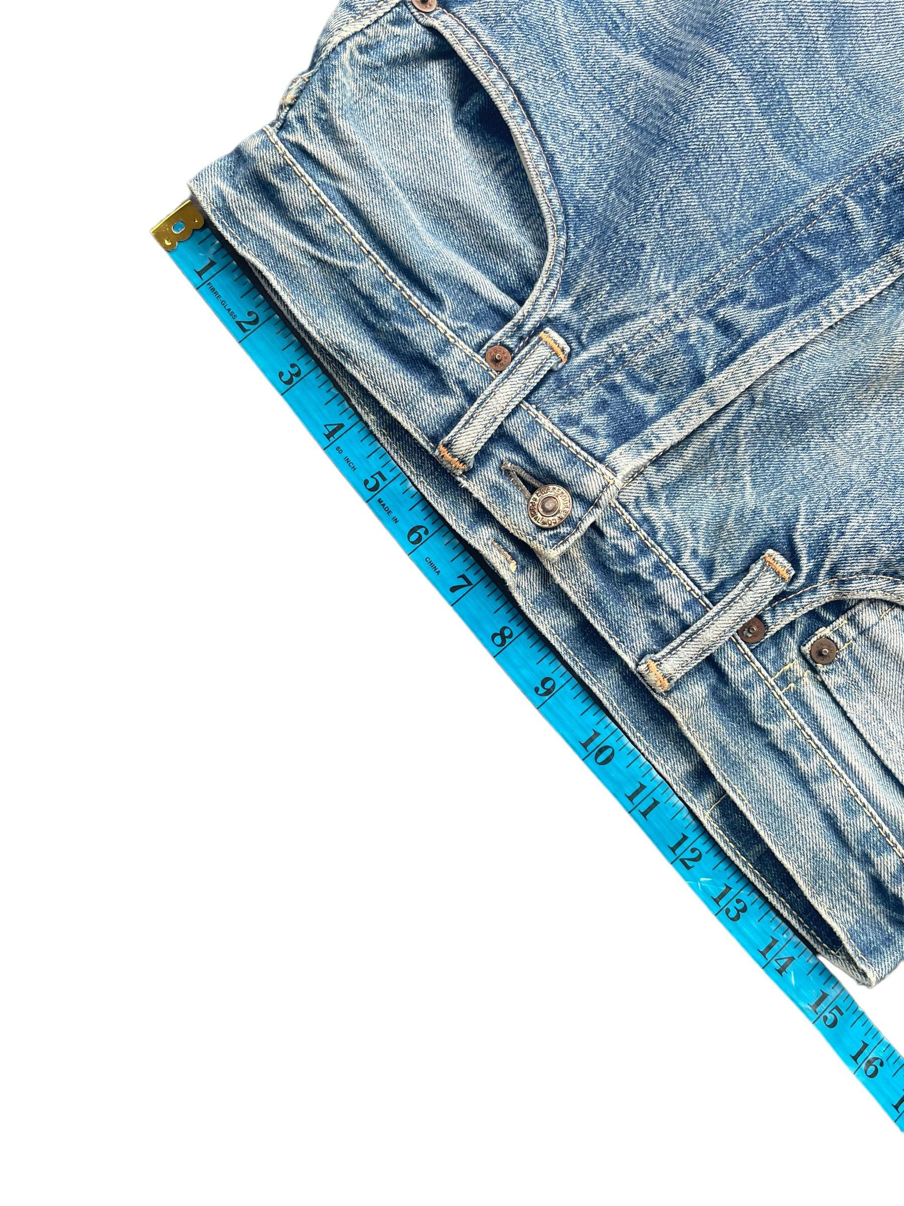 Vintage Vintage Warehouse Company Selvedge Faded Distresed Denim Size US 30 / EU 46 - 5 Thumbnail