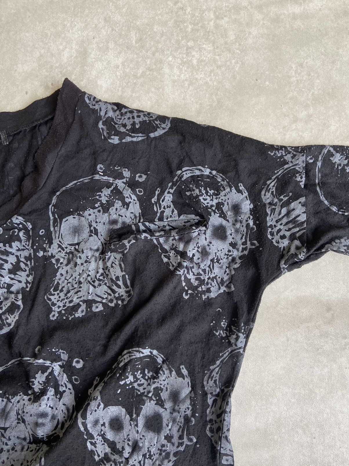 If Six Was Nine × Japanese Brand × Le Grande Bleu (L.G.B.) Y2K Archived Skull Seditionaries Long Sleeve Shirt Size US M / EU 48-50 / 2 - 3 Thumbnail