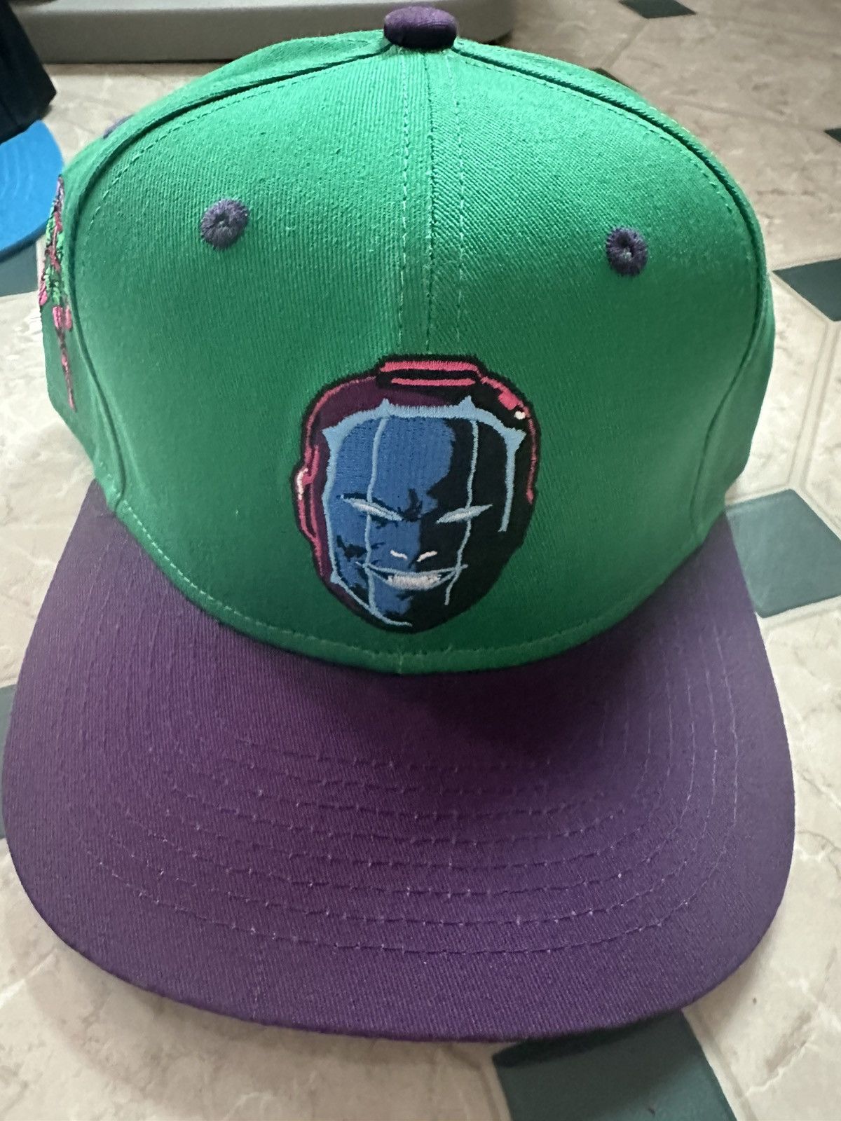 Marvel Comics Marvel Kang the Conqueror Snapback Hat by Mask and Disguise Size ONE SIZE - 1 Thumbnail
