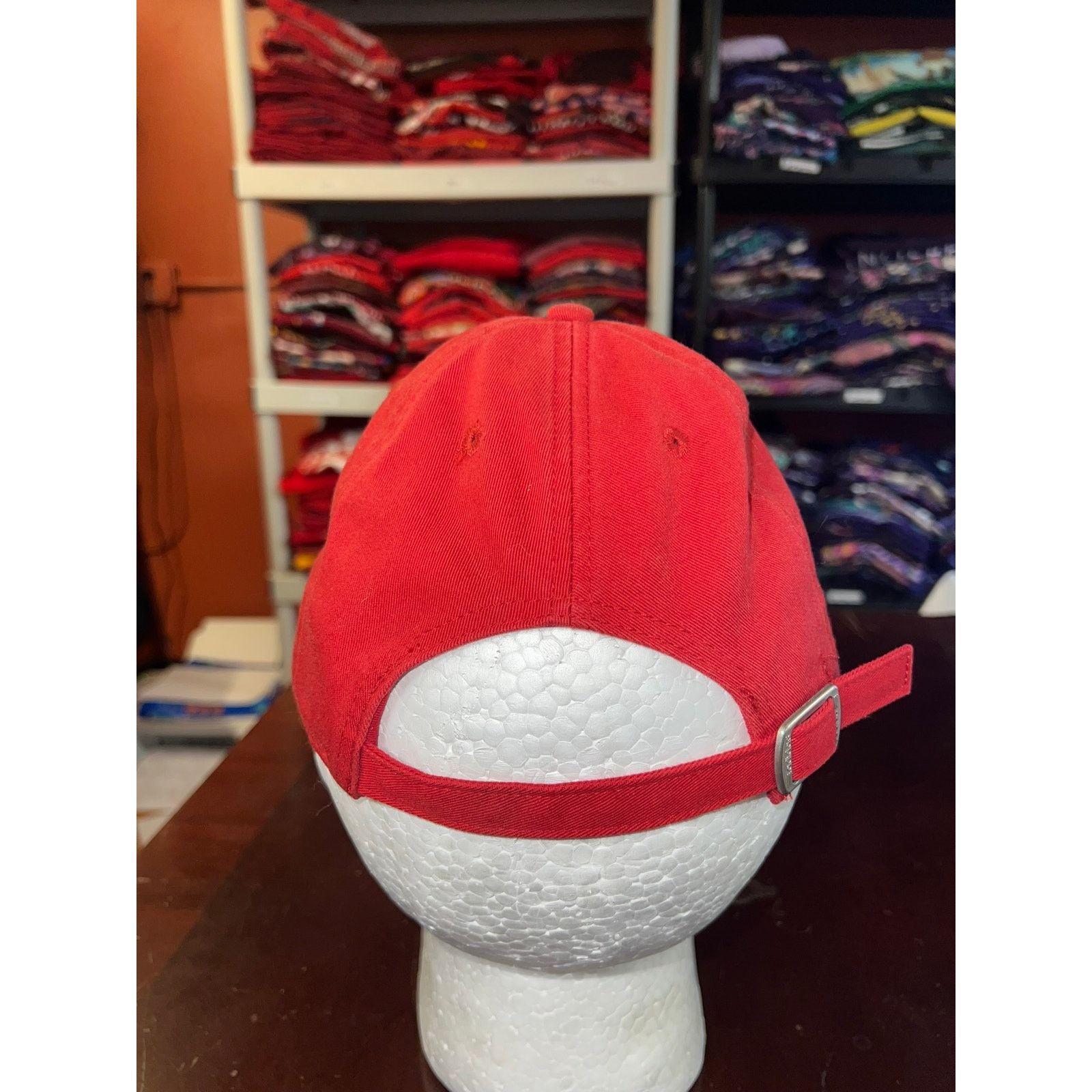 Adidas Adidas EA Sports Hat EA Angels Baseball Rare Red Promo Cap Size ONE SIZE - 4 Thumbnail