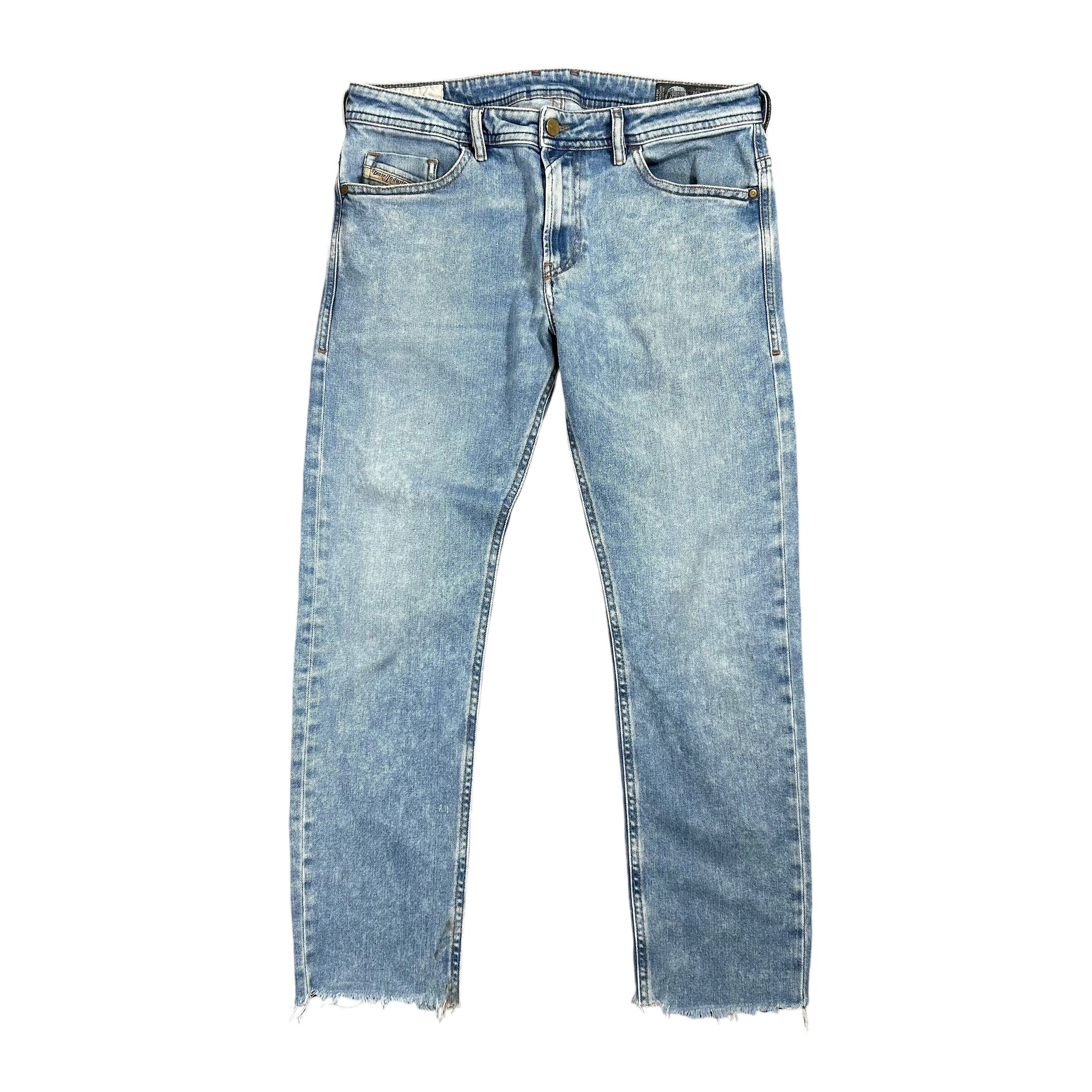 Diesel Diesel Thommer Slim Skinny Stretch Blue Denim Jeans W34L32 Size US 34 / EU 50 - 1 Thumbnail