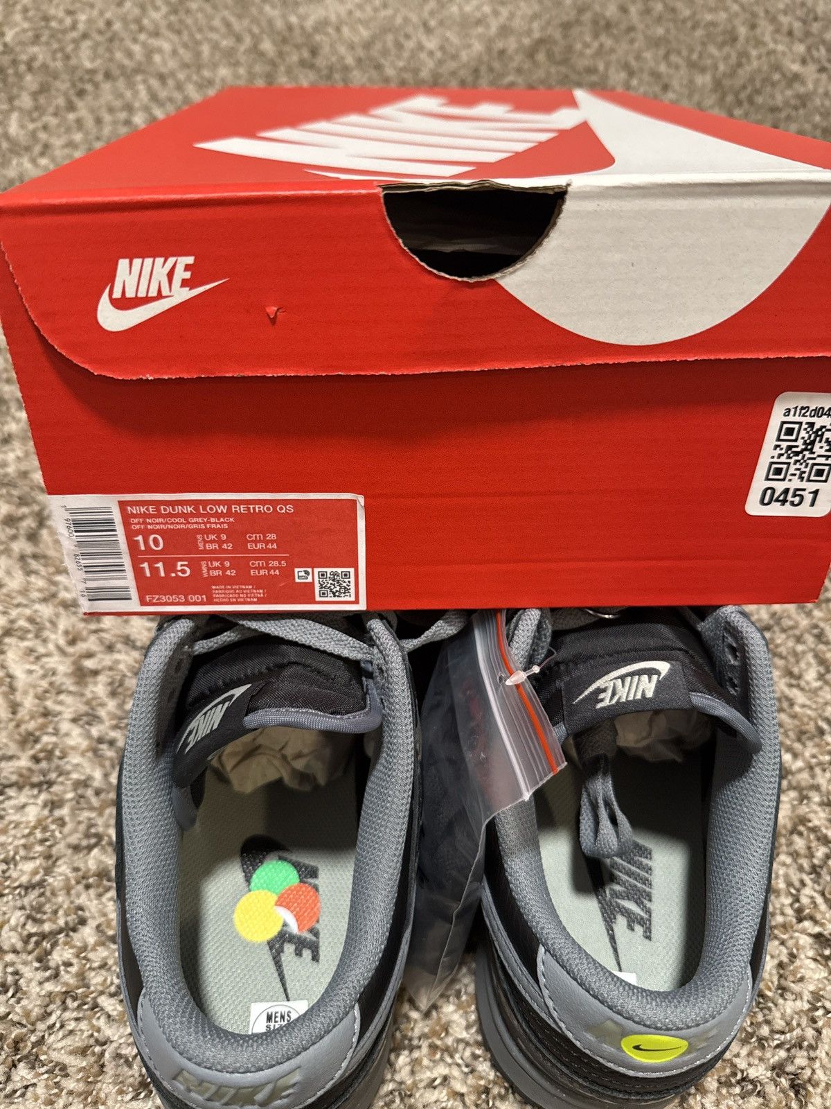 Nike Nike Dunk Low Berlin sz 10 Size US 10 / EU 43 - 1 Thumbnail