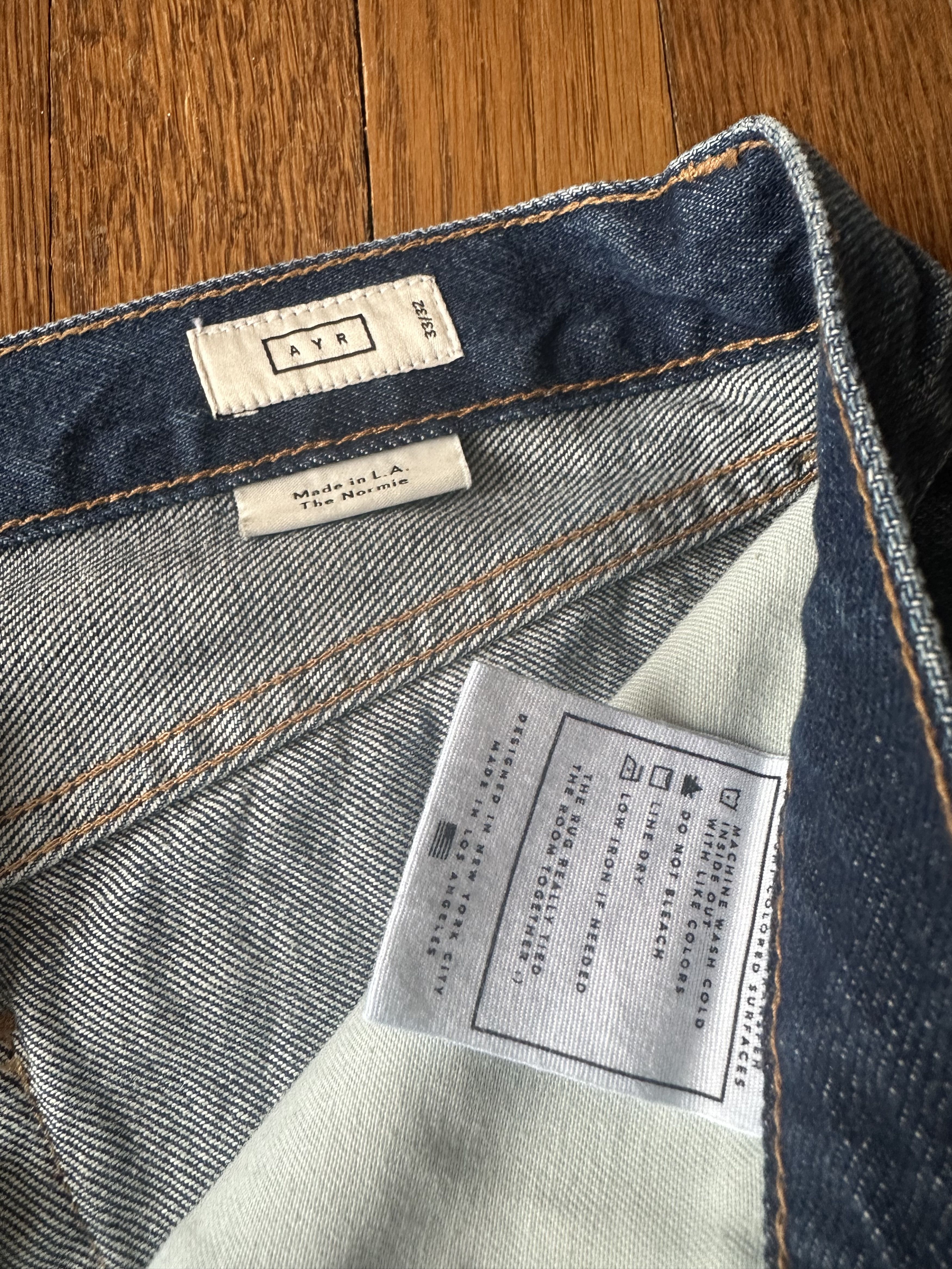 AYR Ayr - Normie Jean 33/32 Size US 33 - 2 Thumbnail