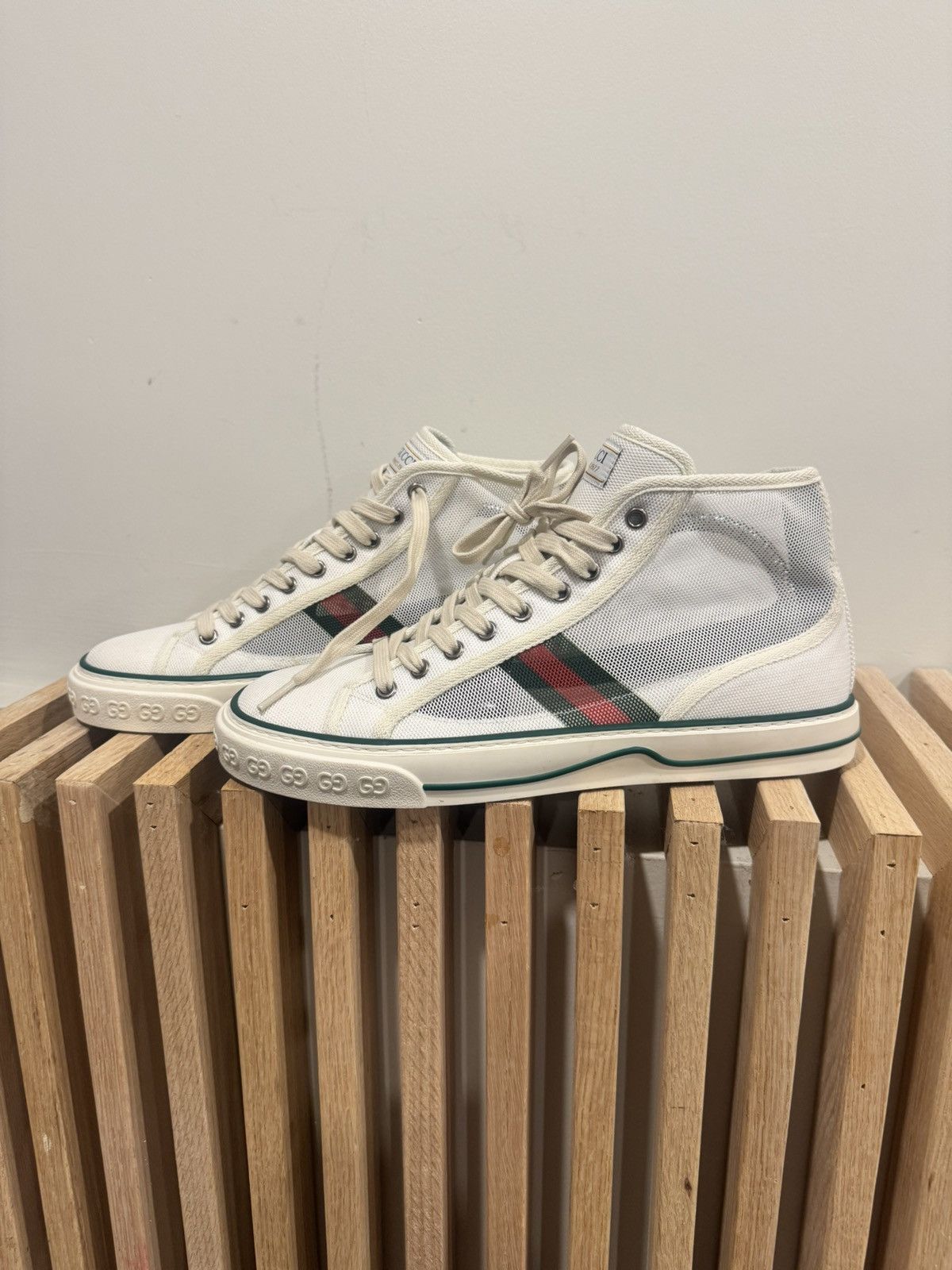 Gucci 1977 tennis hi-tops