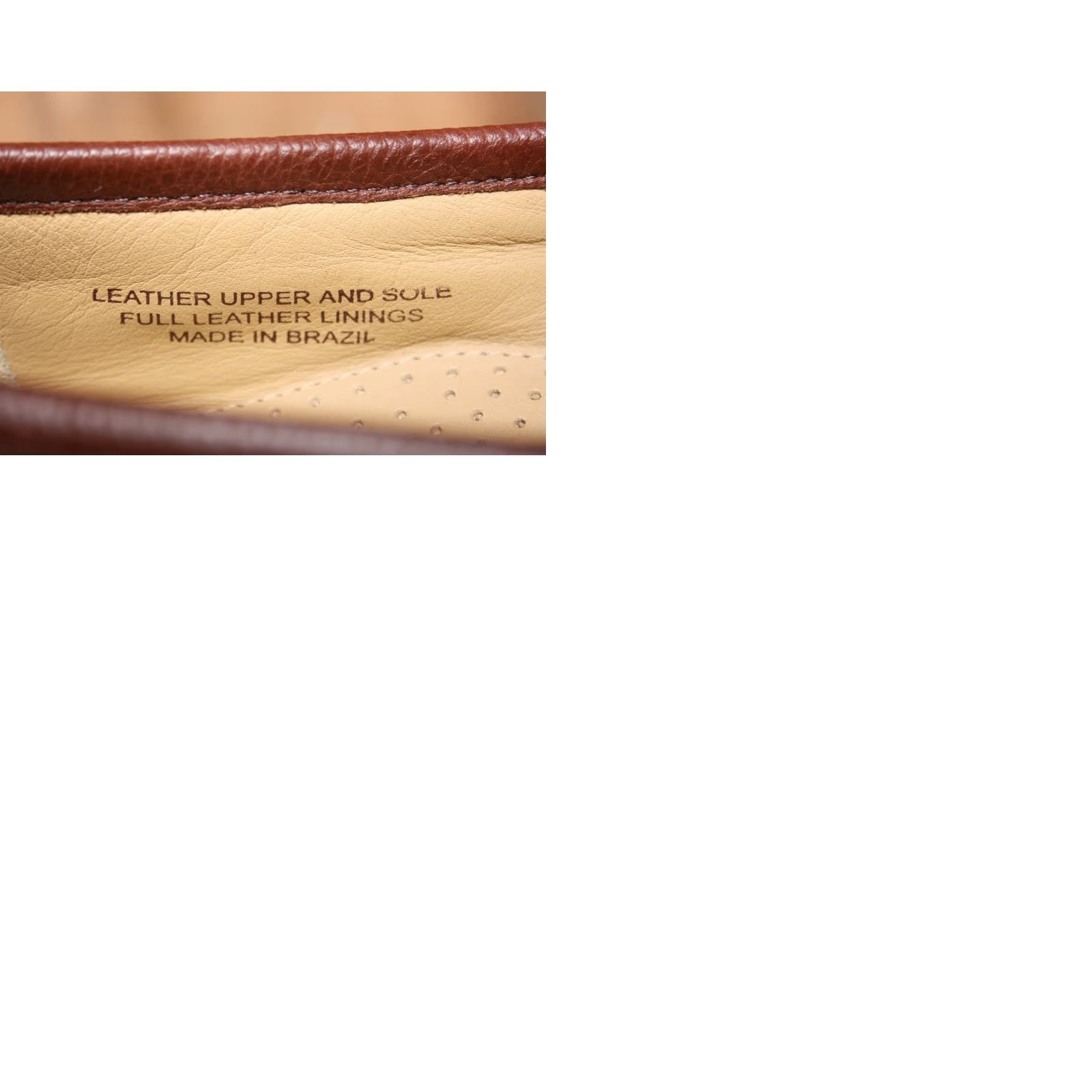 Vintage Brass Boot Dress Loafer M Slip On Cognac Leather Tassel Brown 13M Men Shoes Size US 13 / EU 46 - 9 Thumbnail