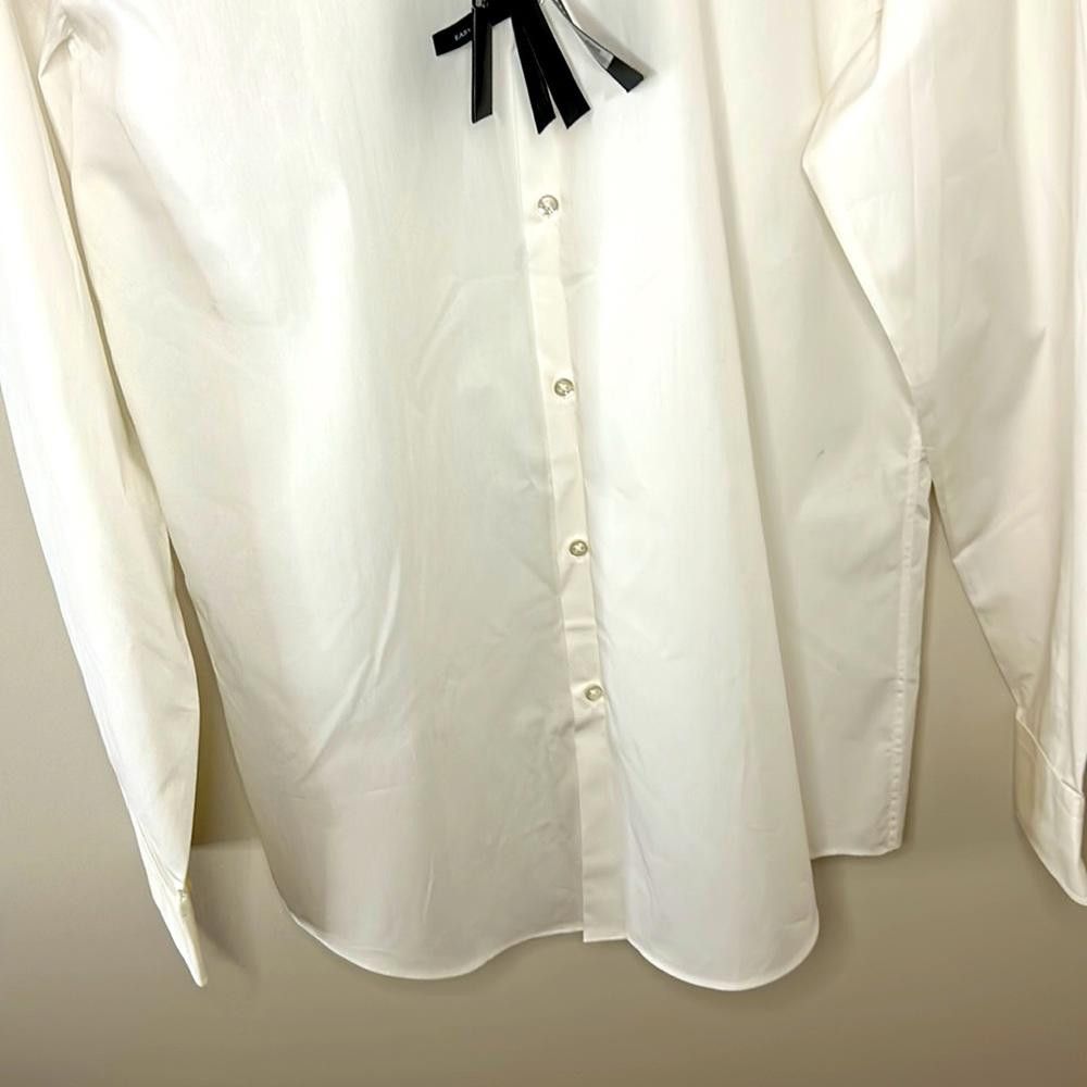 Hugo Boss NWT Slim Fit- BOSS - size 16 - White - 100% Ctn - easy iron Size 38R - 4 Thumbnail