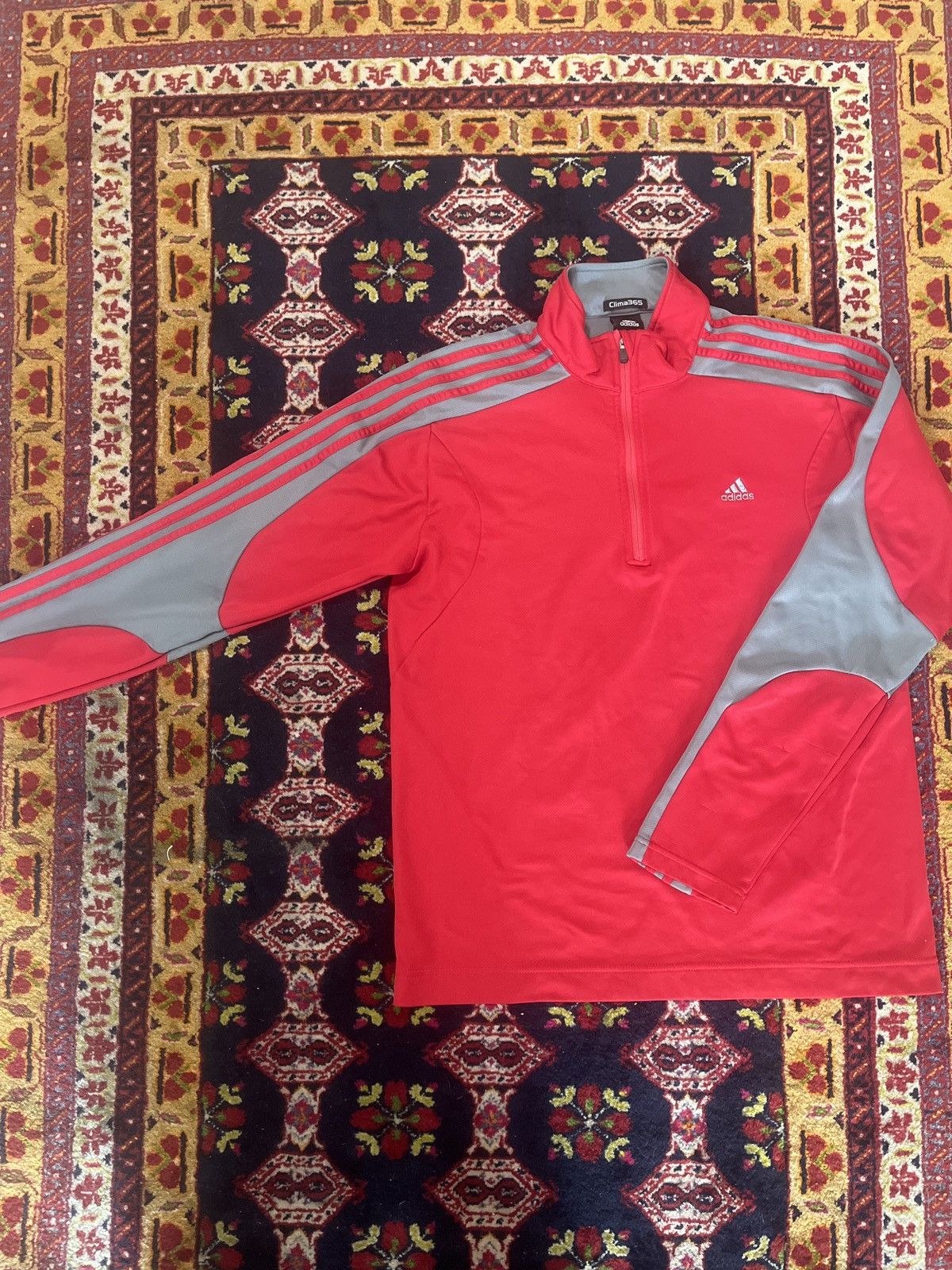Adidas Y2K Adidas track jacket half zip size L Size US L / EU 52-54 / 3 - 1 Thumbnail