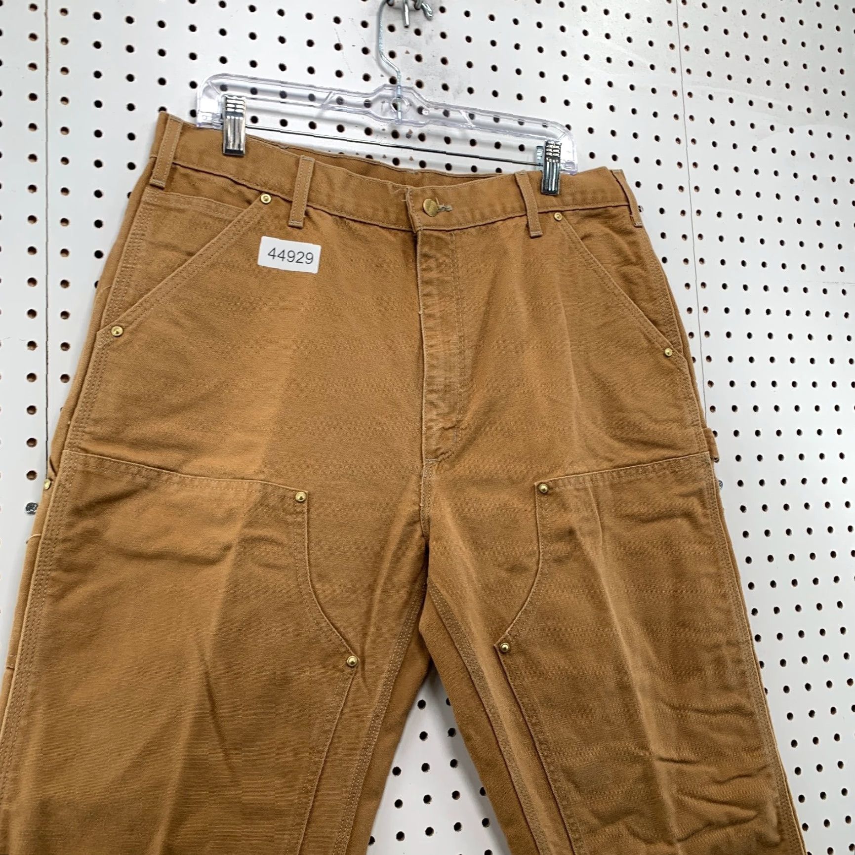 Carhartt VINTAGE Carhartt Pants 36x34 36x33 Brown Utility Union USA 5-Pocket Carpenter Workwear Mens Pants Brown Carhartt Vintage USA Size US 36 / EU 52 - 4 Thumbnail