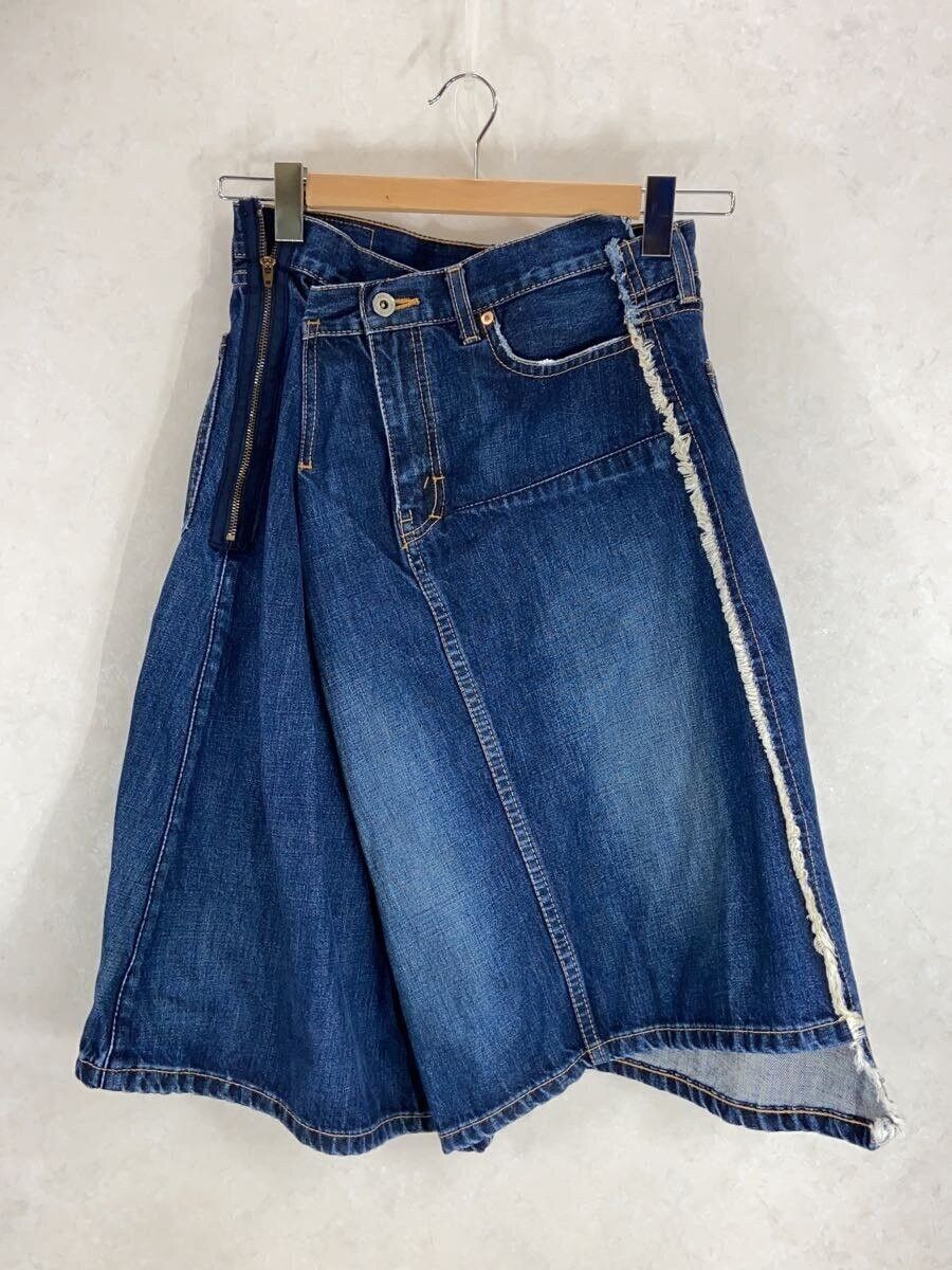 Comme des Garcons × Junya Watanabe Reconstructed Denim Skirt Size 25" / US 0 / IT 36 - 2 Thumbnail