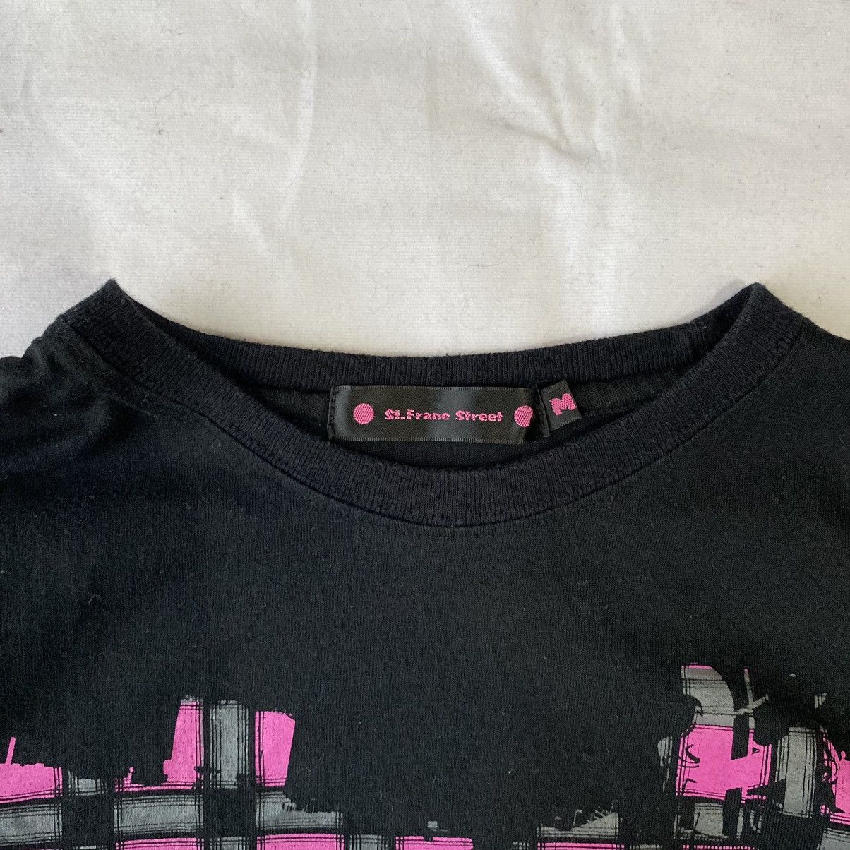 If Six Was Nine × Japanese Brand Stencil Graffiti Japanese Streetwear 3/4 Sleeve Tees Size US M / EU 48-50 / 2 - 6 Thumbnail