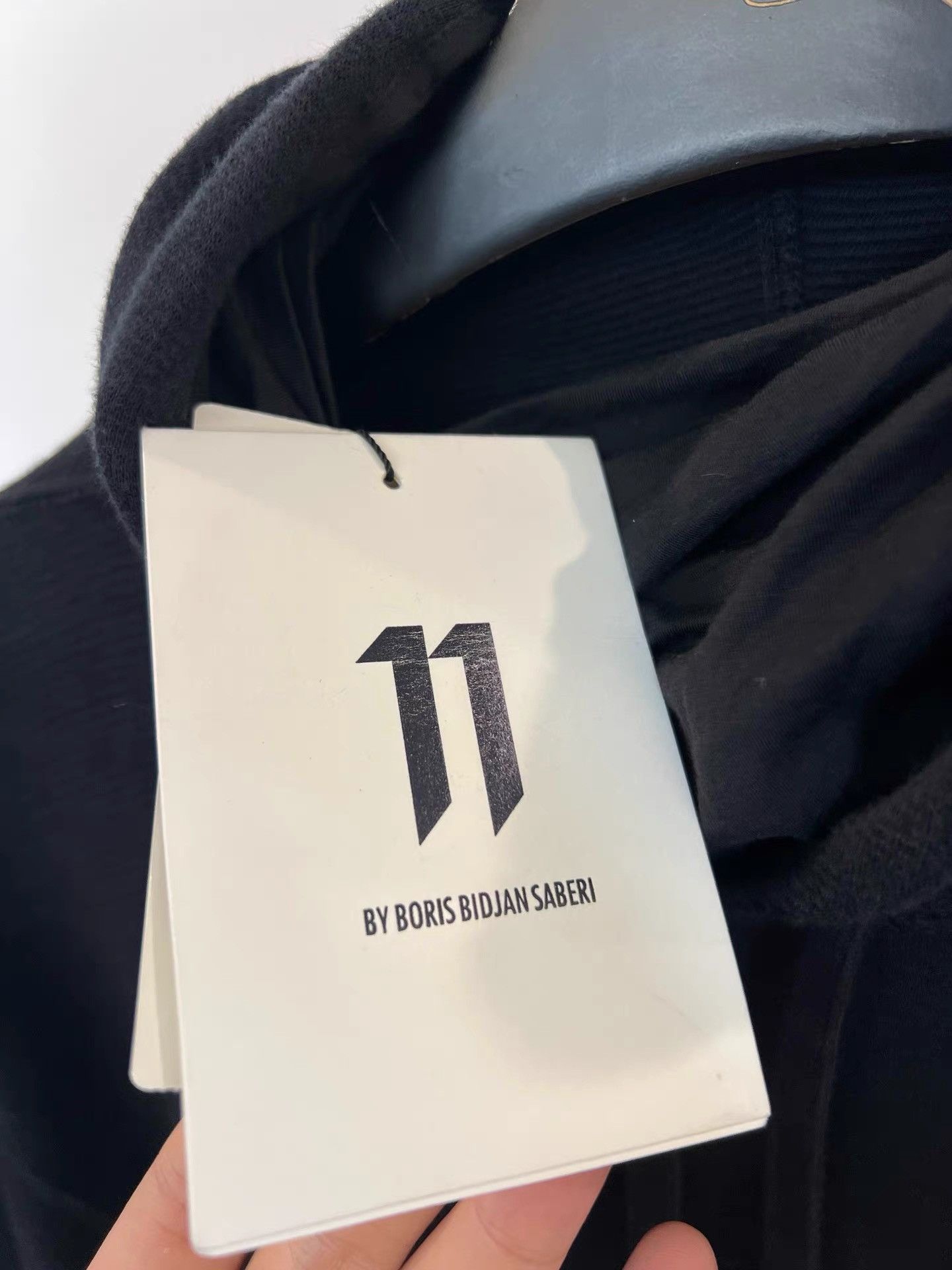 11 By Boris Bidjan Saberi 11by BBS Text Graphic Integrated Mask Hoodie K35 Size US XS / EU 42 / 0 - 8 Thumbnail