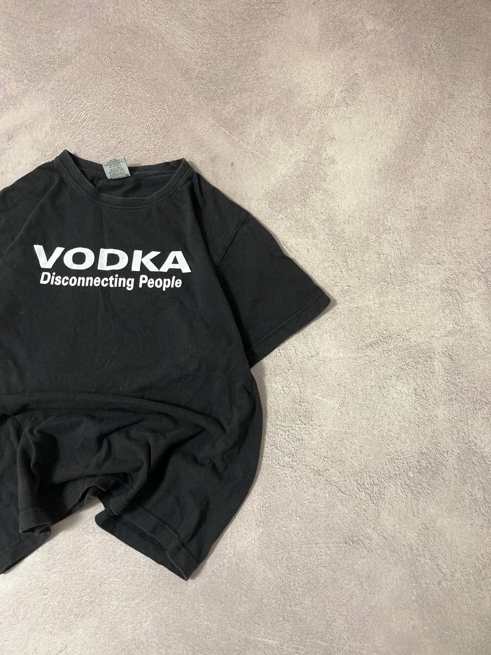Japanese Brand Humor T Shirt “Vodka and Durex” Size M / US 6-8 / IT 42-44 - 3 Thumbnail