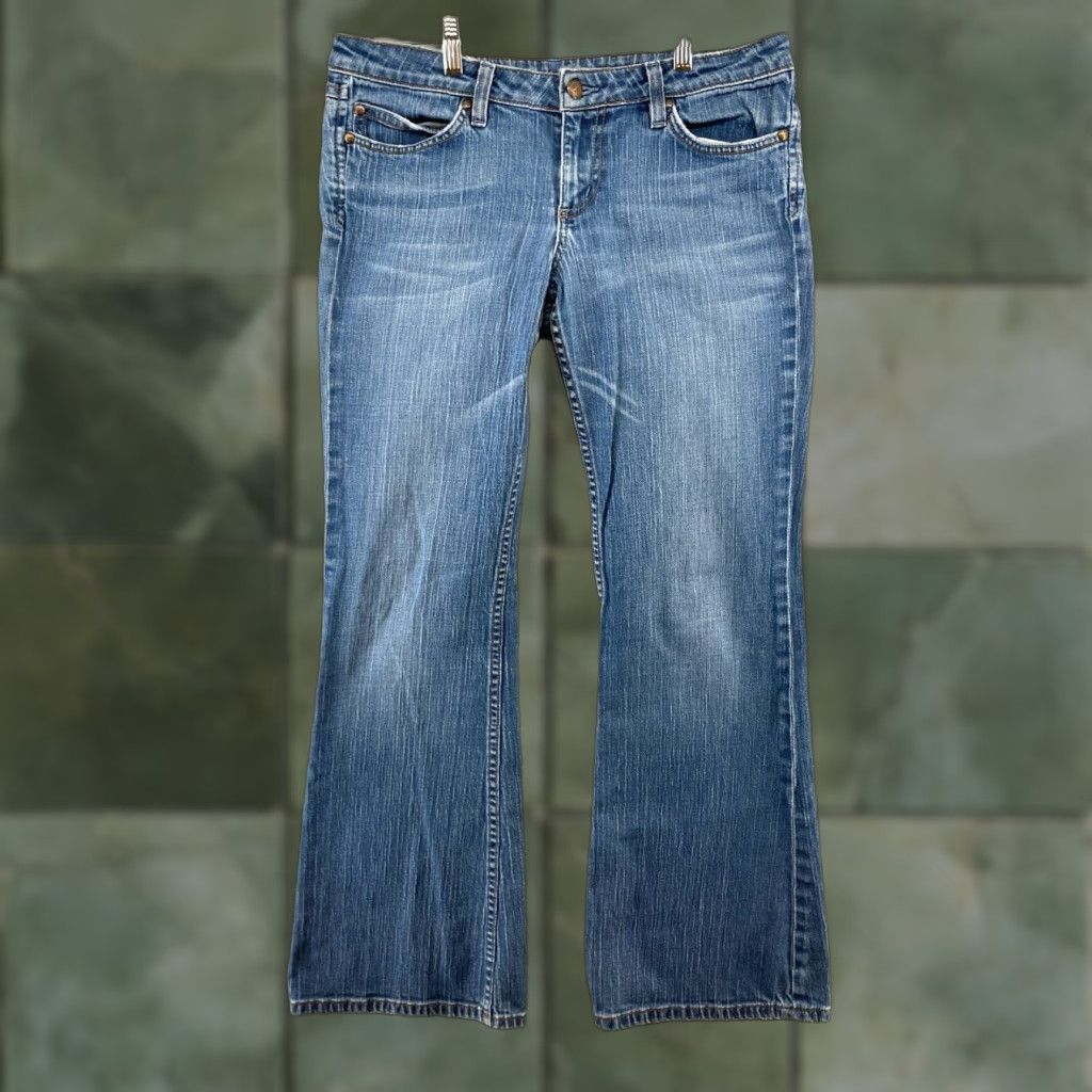 Juicy Couture Juicy Couture Jeans Women's Blue Flare Stretch 30 Regular Denim USA Made Flared 90s Theme Womens Size 30" / US 8 / IT 44 - 1 Thumbnail
