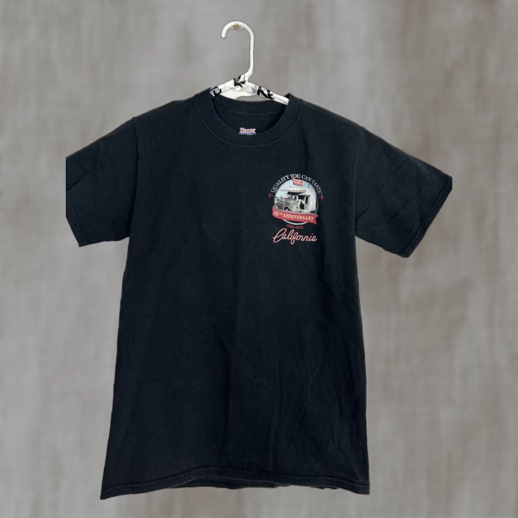 Vintage In N Out Shirt Short Sleeve T-Shirt 65th Anniversary LA Skyline 2013 Black S Mens Size US S / EU 44-46 / 1 - 1 Thumbnail