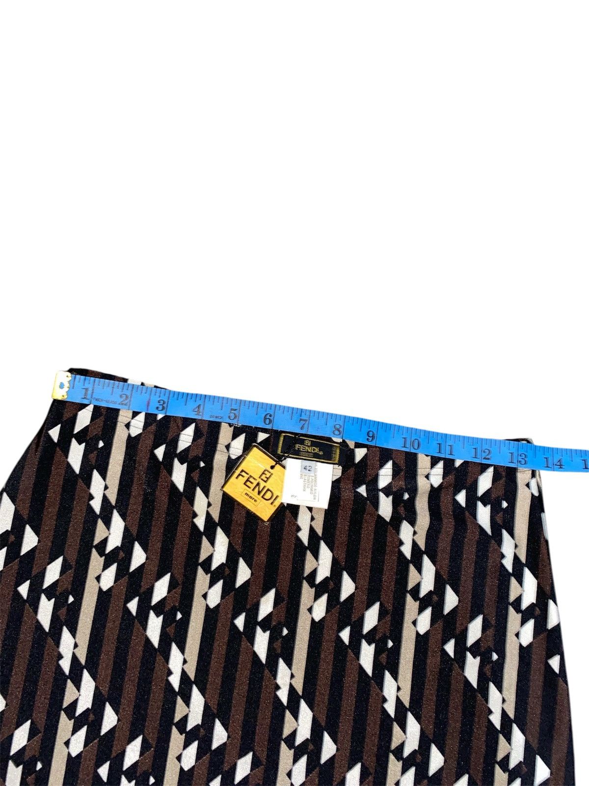 Fendi Fendi mare monogram mini skirt Size 27" / US 4 / IT 40 - 7 Thumbnail