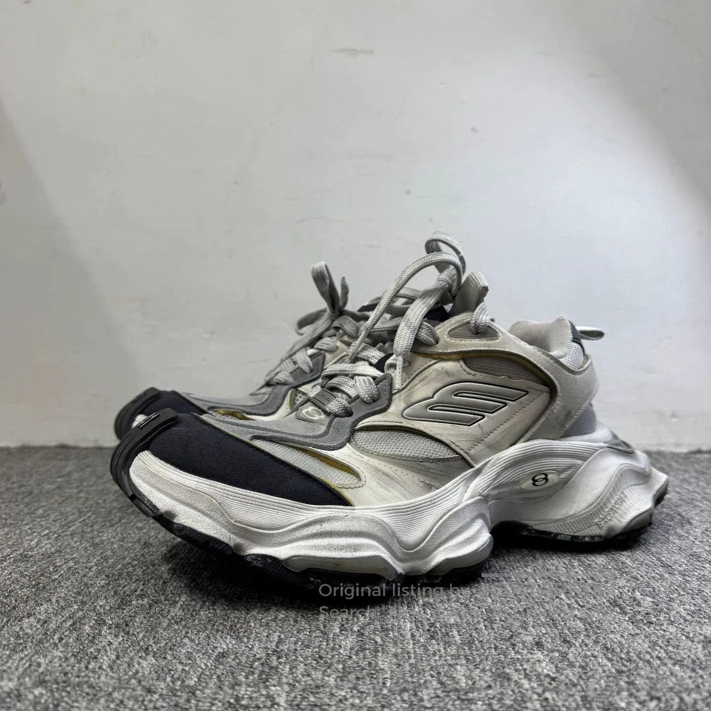 Balenciaga Multi Color Low-Top Sneakers Size 8. Size US 8 / EU 41 - 1 Thumbnail