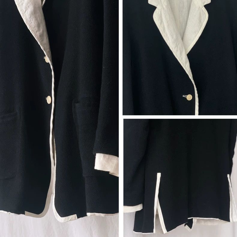 Yohji Yamamoto Yohji Yamamoto size 2 Reversible wearable vintage tailored Size 36R - 7 Thumbnail