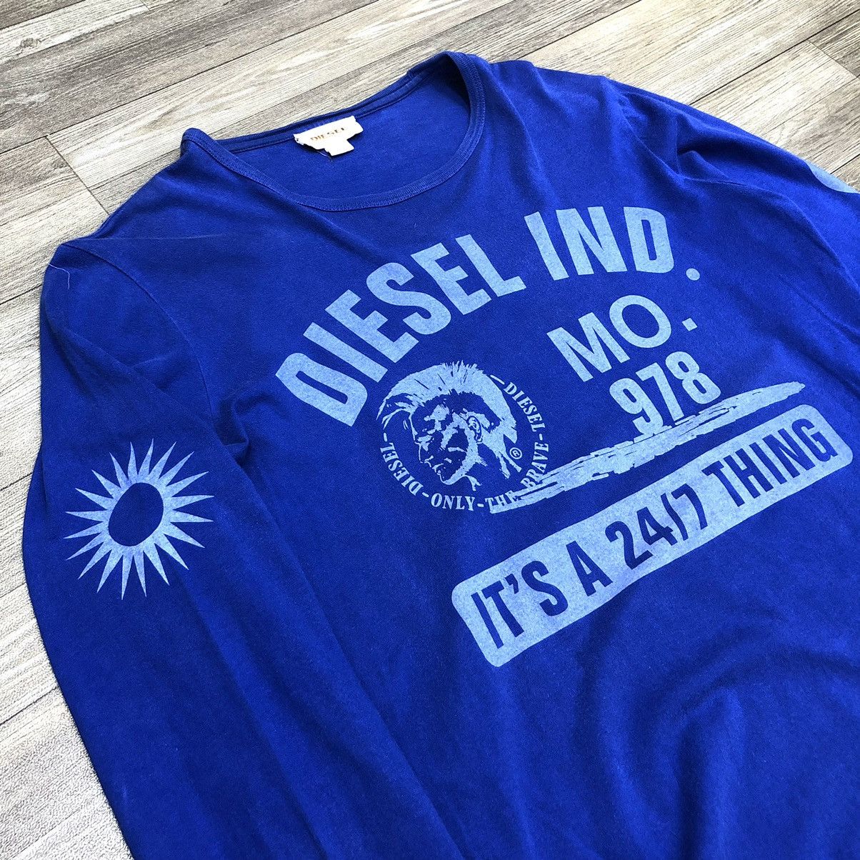 Diesel × Japanese Brand Vintage 90s Diesel Japan Style Rare Retro Long Sleeve Hype Size US M / EU 48-50 / 2 - 3 Thumbnail