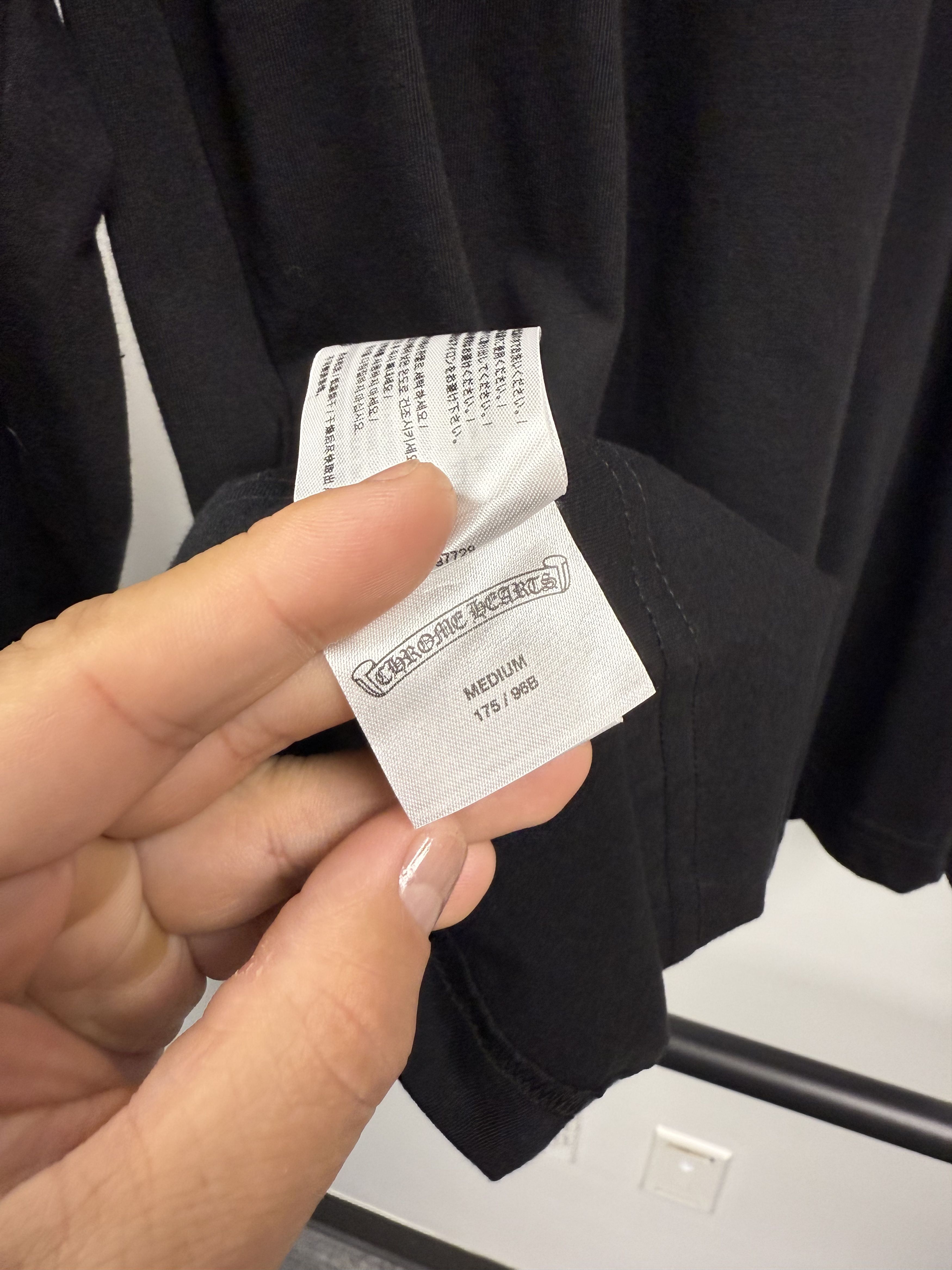 Chrome Hearts Chrome Hearts "Miami" Crosses Black on Black L/S -M Size US M / EU 48-50 / 2 - 8 Thumbnail