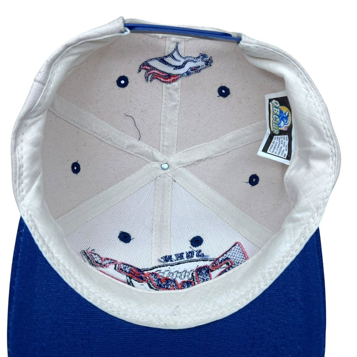 NFL NWT Vintage NFL Denver Broncos John Elway QB Club Snapback Size ONE SIZE - 11 Thumbnail