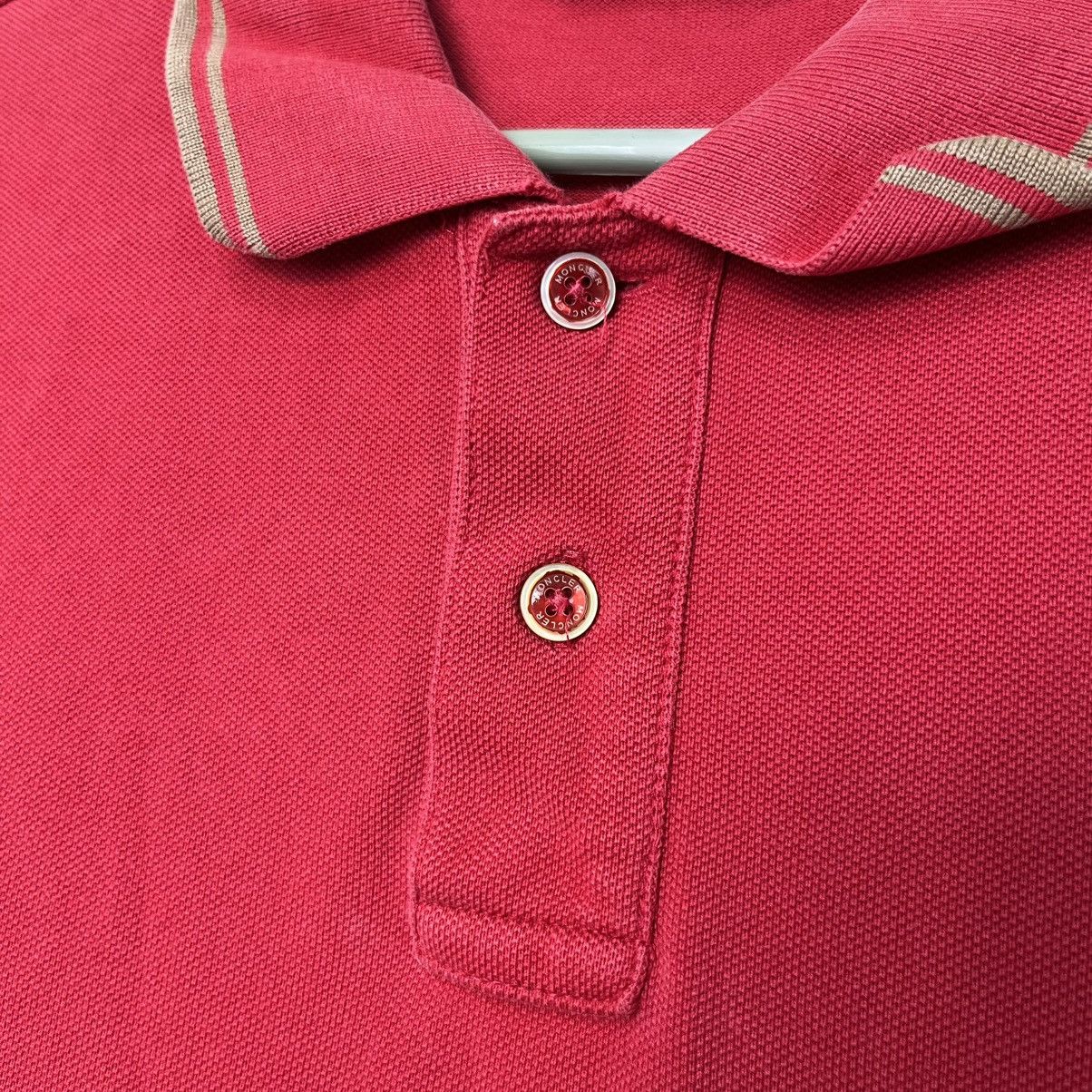 Moncler Moncler Polo T-Shirt Size US L / EU 52-54 / 3 - 5 Thumbnail