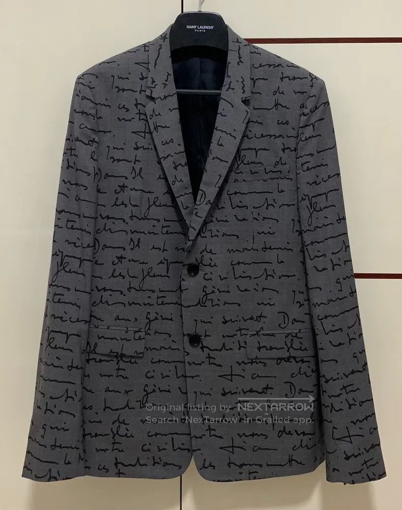Dior Dior Sanskrit script full print signature suit Size US S / EU 44-46 / 1 - 1 Thumbnail
