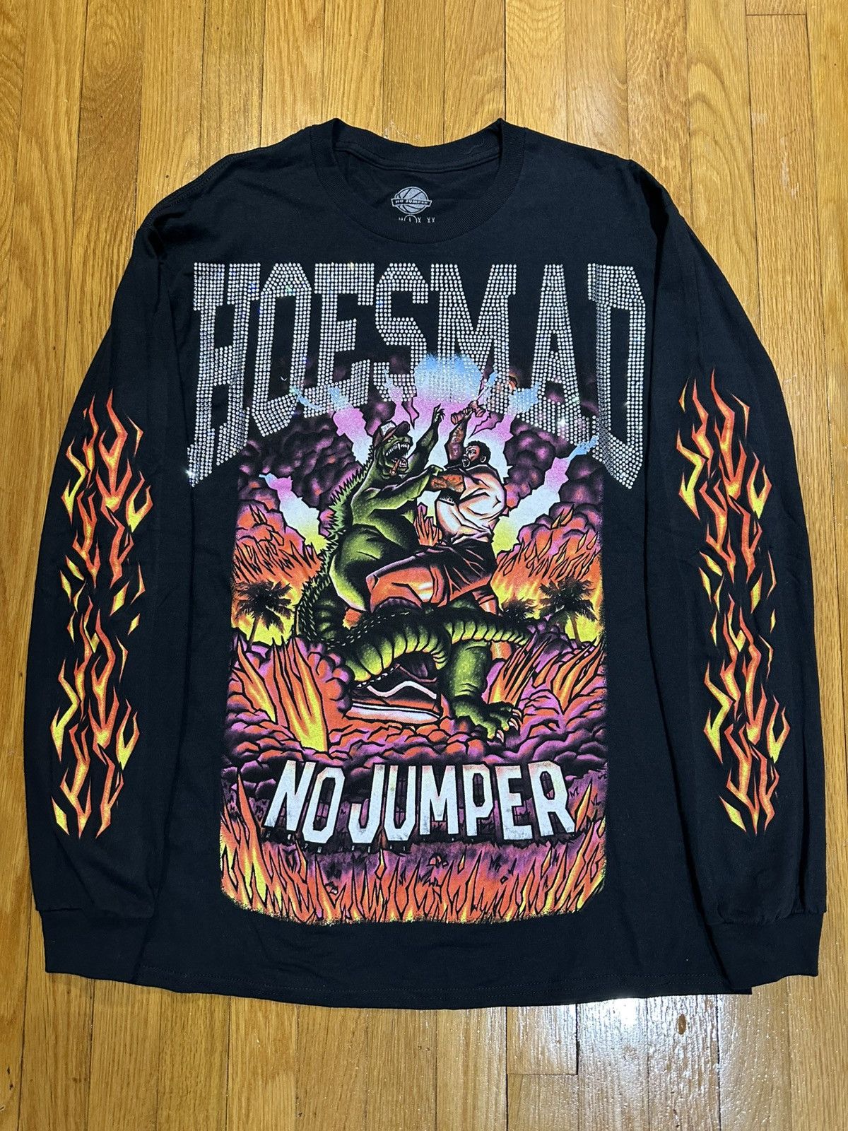 No Jumper NO JUMPER Long Sleeve - Black Size Large Size US L / EU 52-54 / 3 - 1 Thumbnail