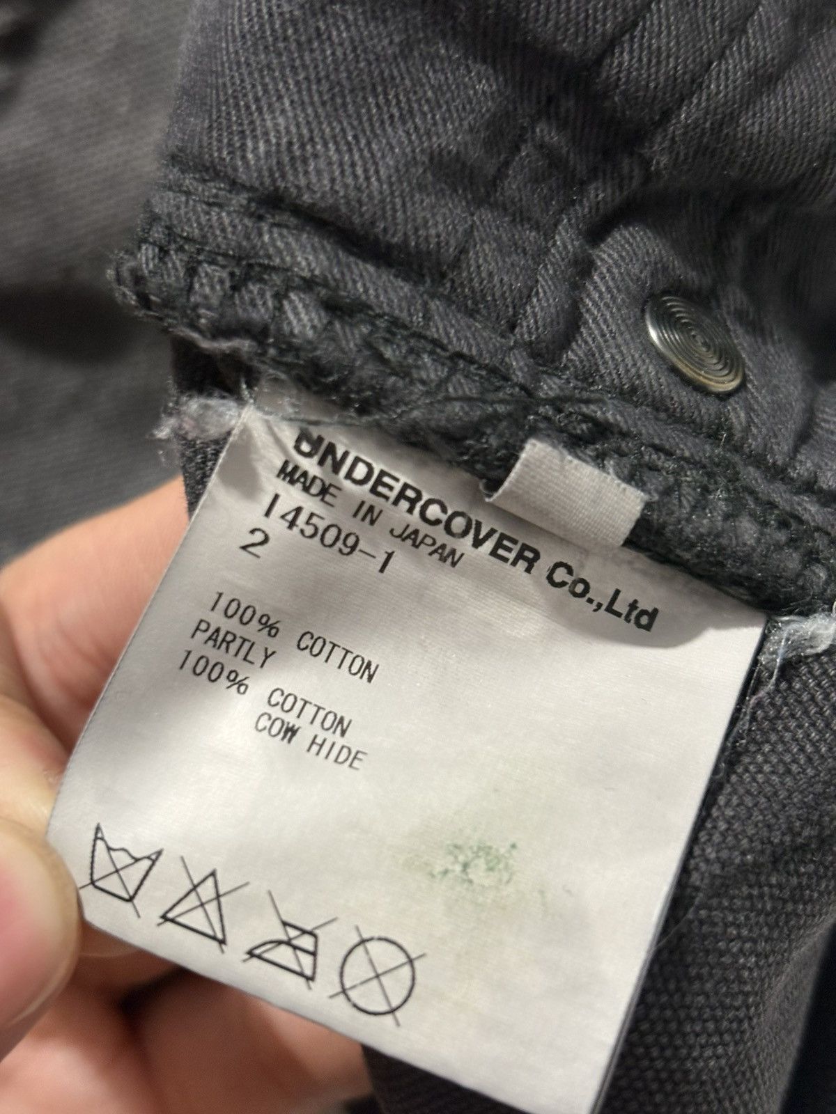 Undercover SS12 Undercover Open Strings Cargo Pants Leather Patch Knee Size US 32 / EU 48 - 11 Thumbnail