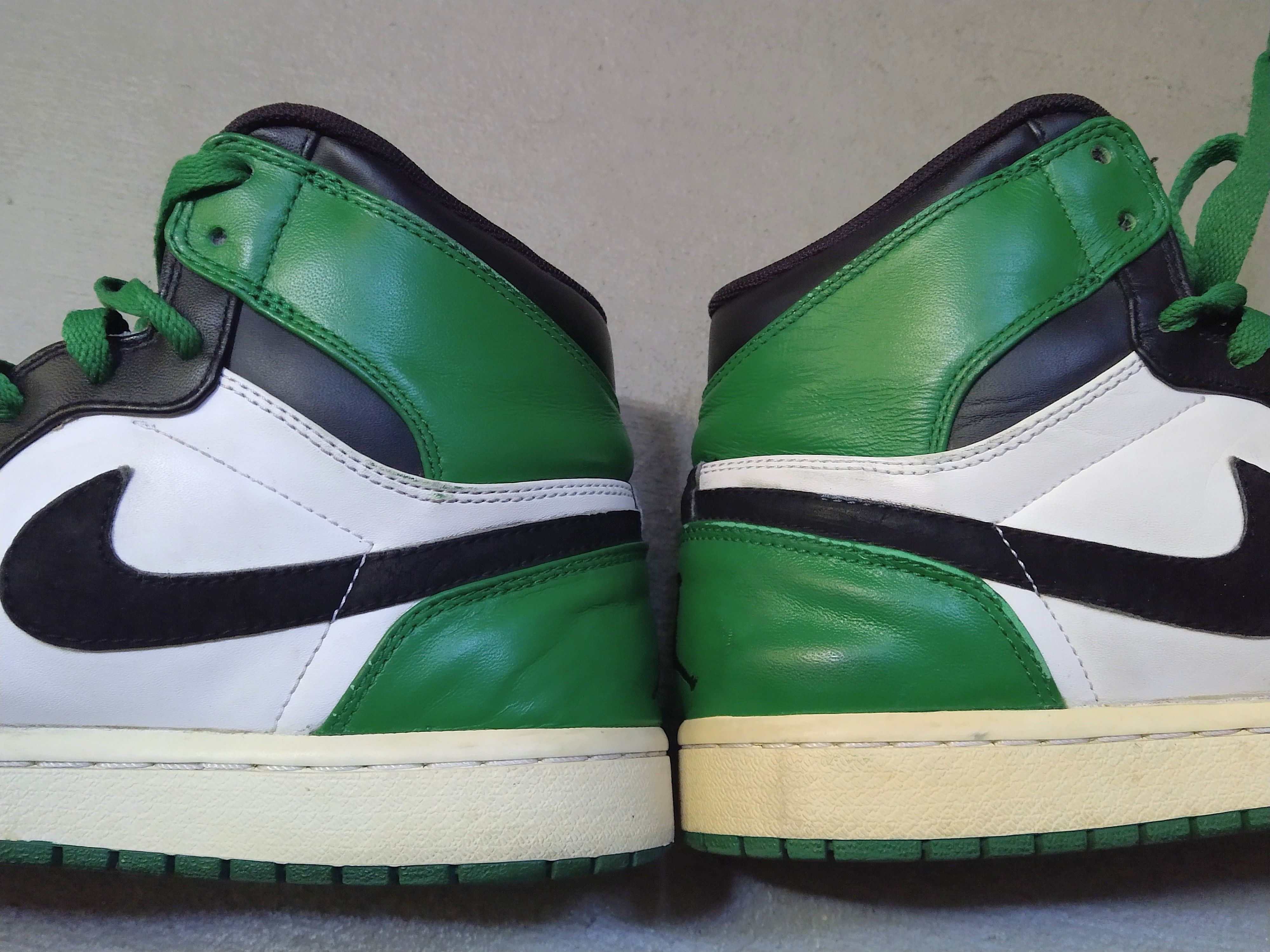 Jordan Brand Nike Air Jordan 1 Retro High Boston Celtics 10 332550-101 Size US 10 / EU 43 - 11 Thumbnail