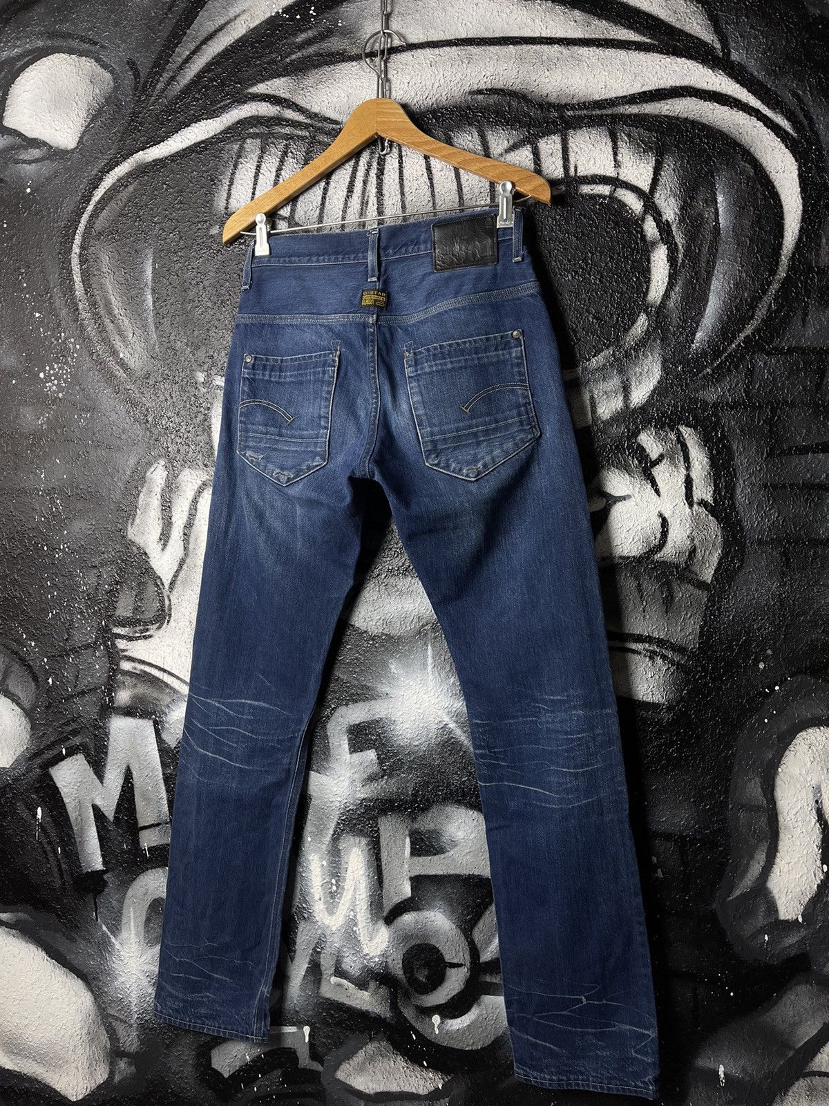G-Star G-Star Raw New Radar Slim Denim Jeans Men’s Size W30 L 33 Size US 30 / EU 46 - 2 Thumbnail