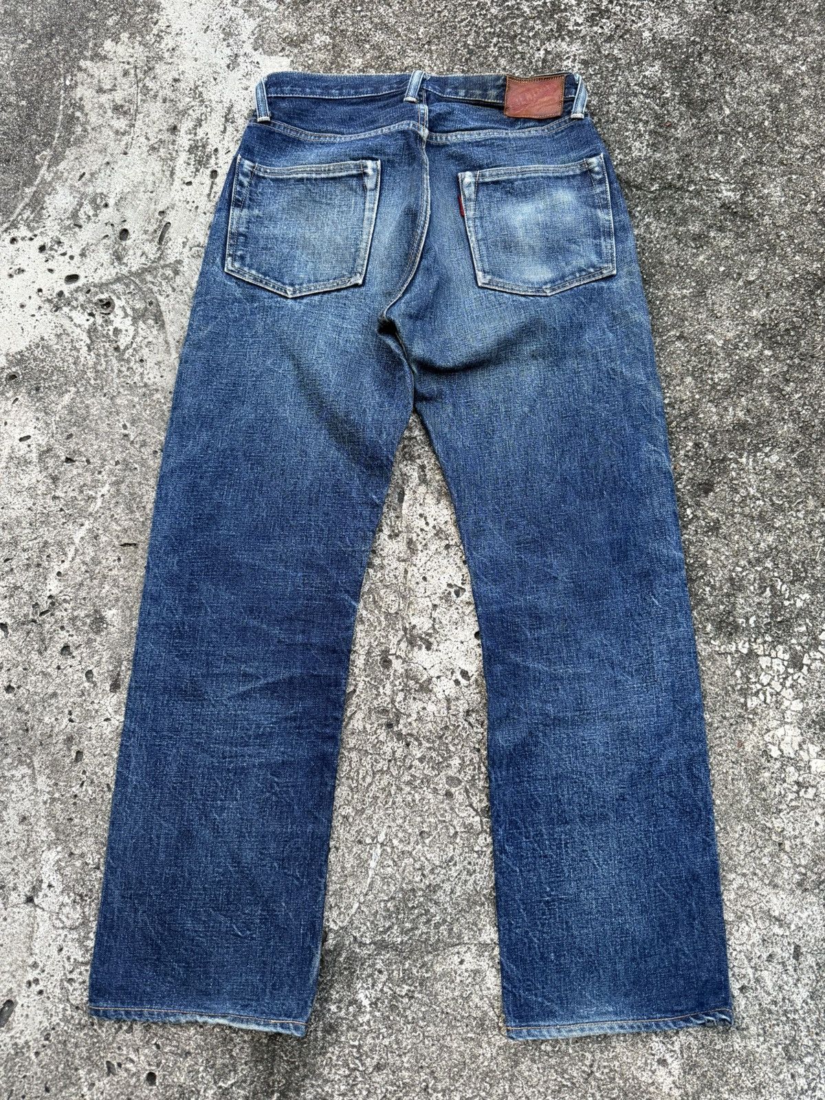 Denime Denime Made In Japan Redline Selvedge Clawmark Denim Jeans Size US 27 - 14 Thumbnail