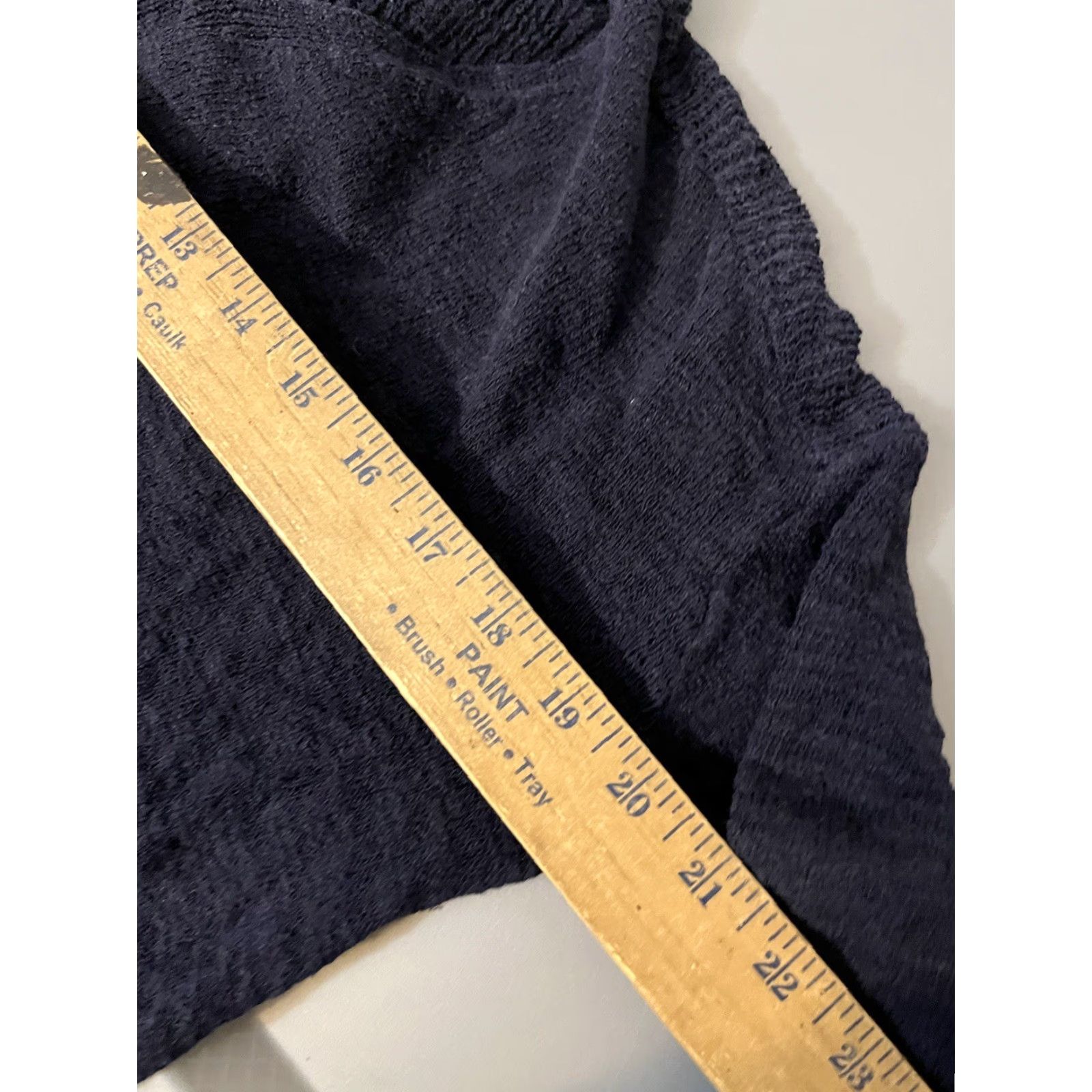 Ann Taylor Ann Taylor LOFT Navy Blue V-Neck 3/4 Sleeve Sweater XS Cotton Blend Pullover Women Size XS / US 0-2 / IT 36-38 - 6 Thumbnail