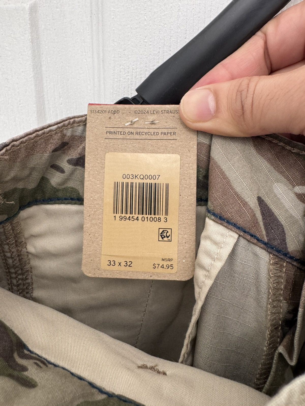 Levi's Levi's Men's Cargo Pants Size US 33 - 7 Thumbnail