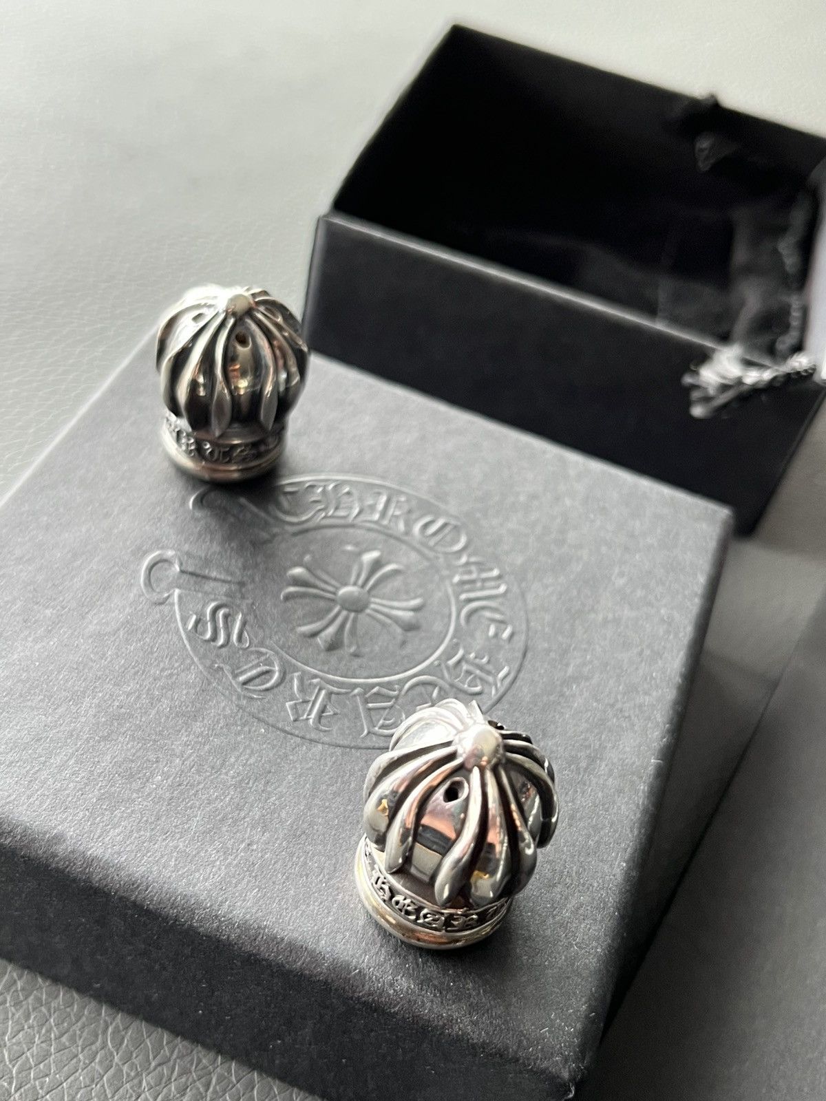 Chrome Hearts Super Rare ♰ ♰ ♰ Chrome Hearts ♰ ♰ ♰ Logo Home Full Set Size ONE SIZE - 15 Thumbnail