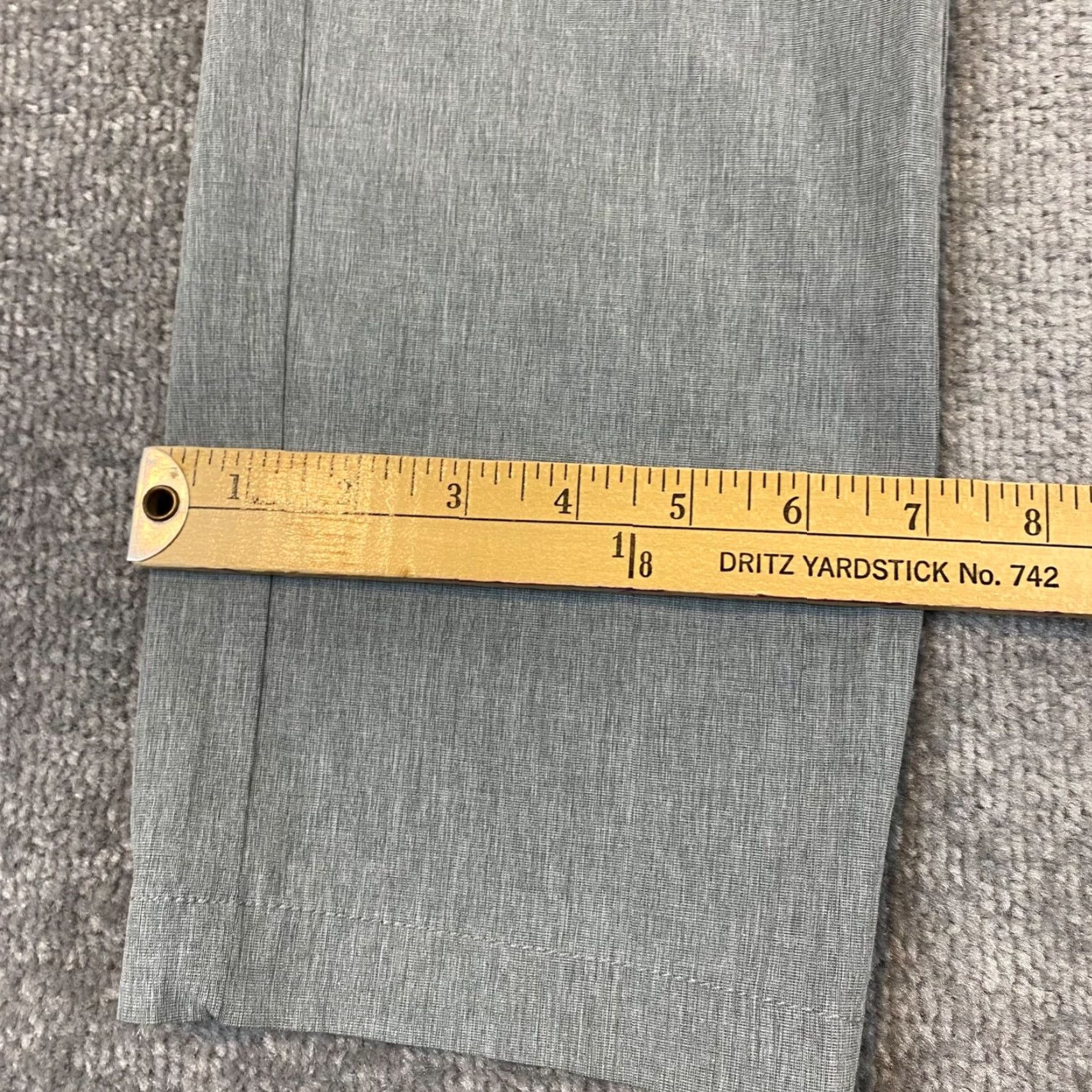 Vintage Linksoul Pants Mens 34x33 Gray Khaki Straight Leg Performance Stretch Golf 52582 Size US 34 / EU 50 - 5 Thumbnail